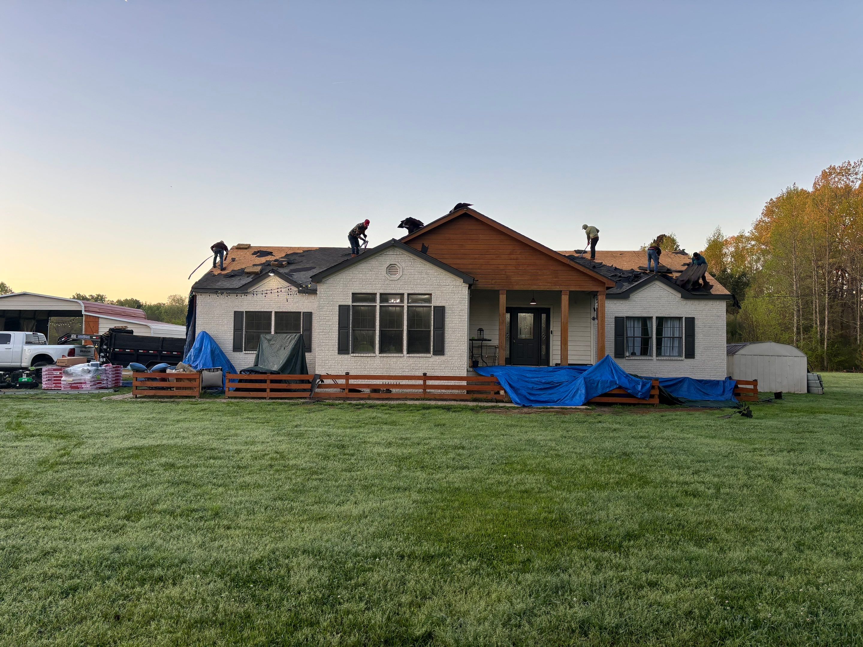 Full Roof Replacement by Magnolia Roofing 