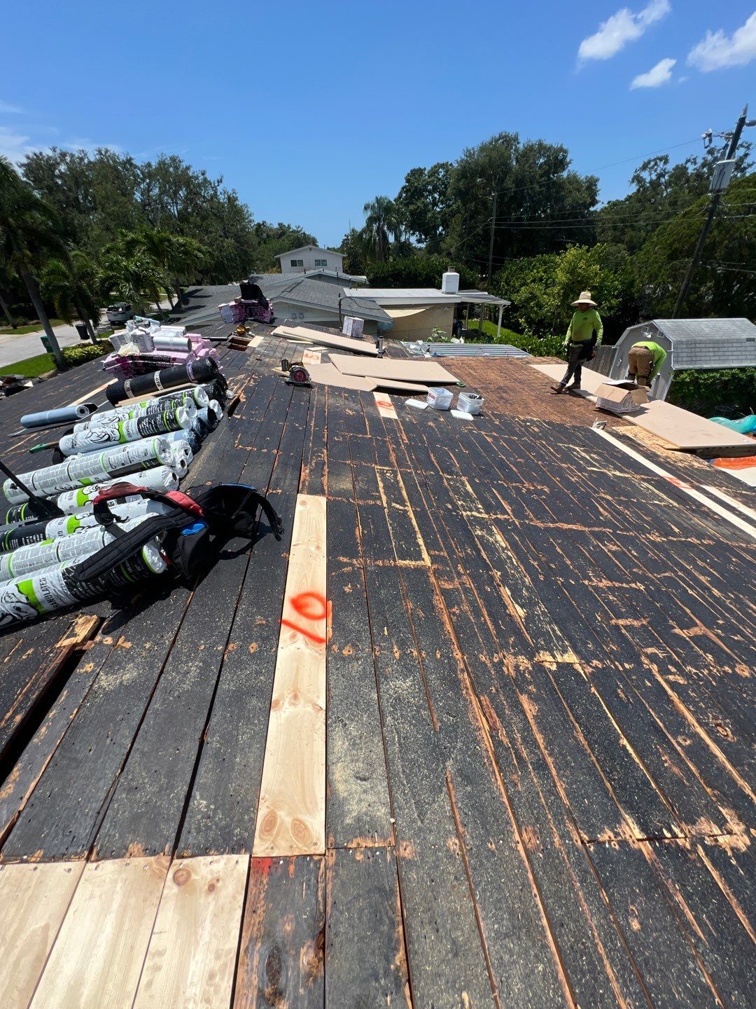 Project in St. Petersburg 33702 by Mitchell Roofing Company LLC 