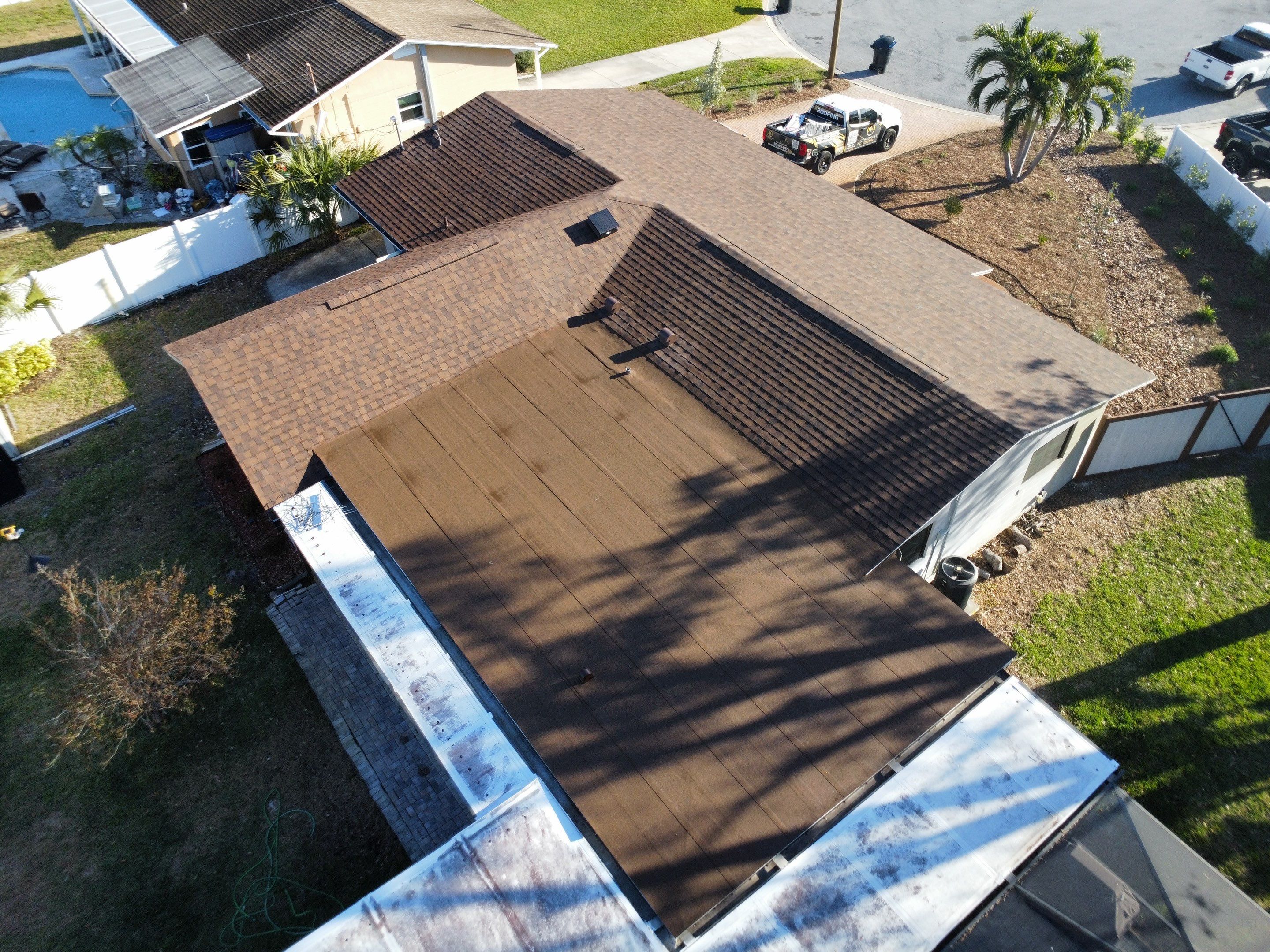 Roof Replacement in St. Petersburg Fl. by Steadfast Roofing 