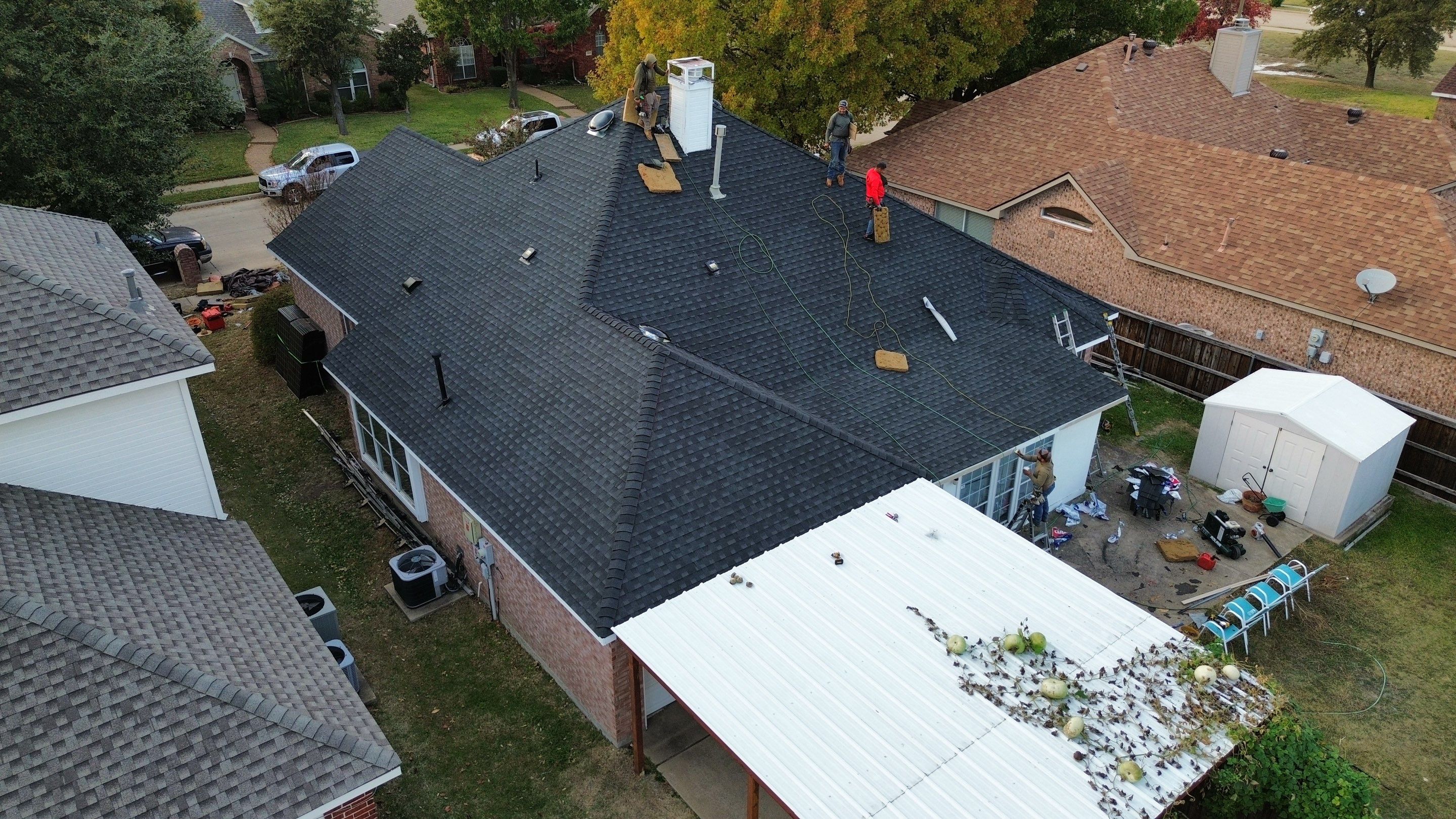 Project in Allen  by Zeus Exteriors