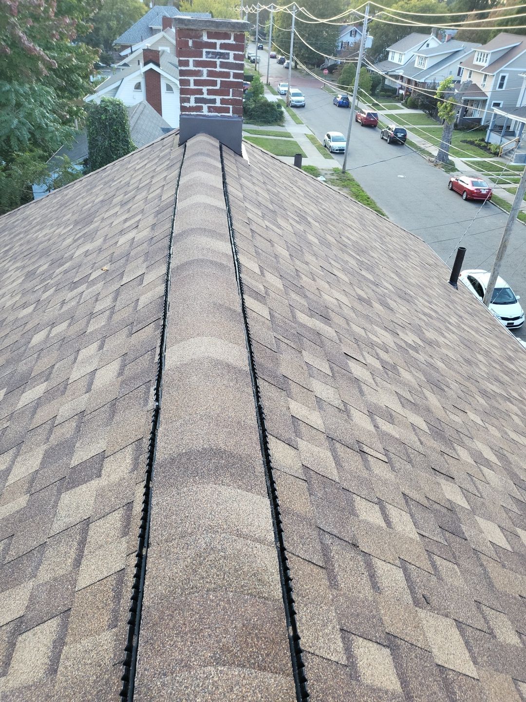 ATLAS PINNACLE COLOR: MORNING HARVEST DRIP EDGE: MUSKET BROWN by Eagle Eye Roofing