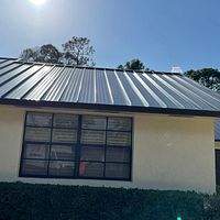 24ga 1.5" Mechanical Seam Medium Bronze  by Total Roofing System The Metal Roof Experts