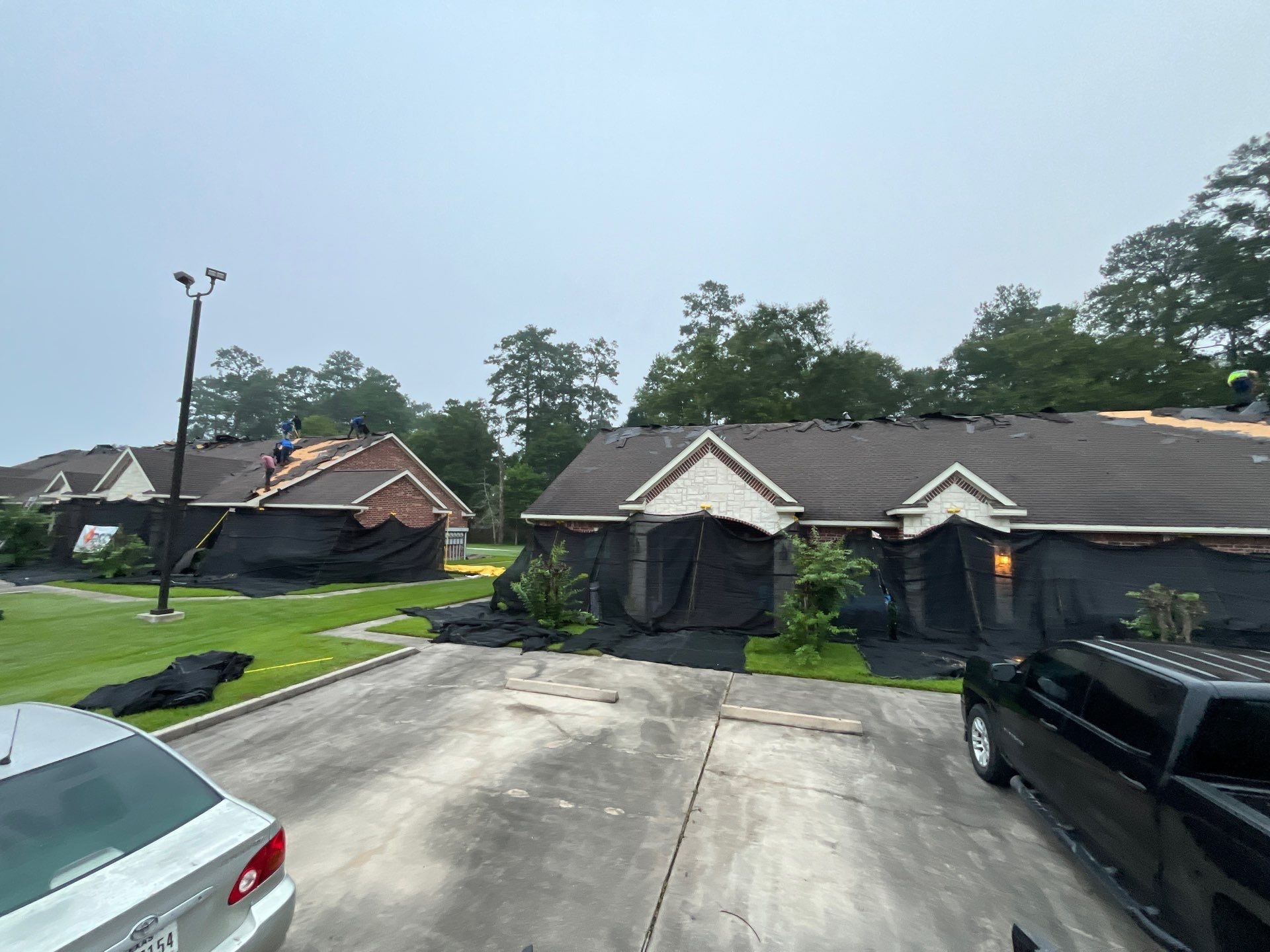 Commercial Roofing Installation using Malarkey Vista Impact Resistant by Roof Concepts Construction