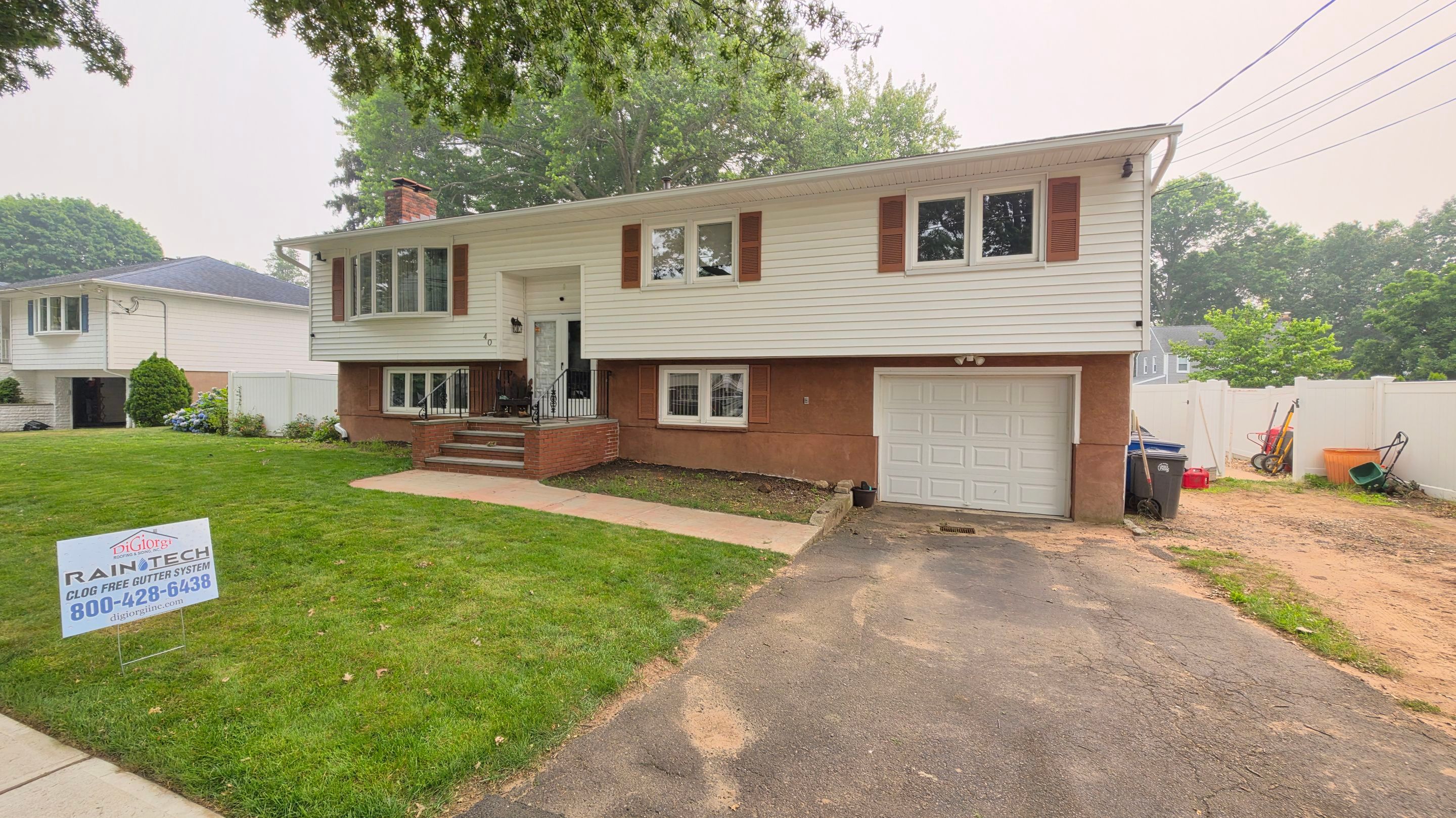 Transformation Raintech  by DiGiorgi Roofing and Siding Inc
