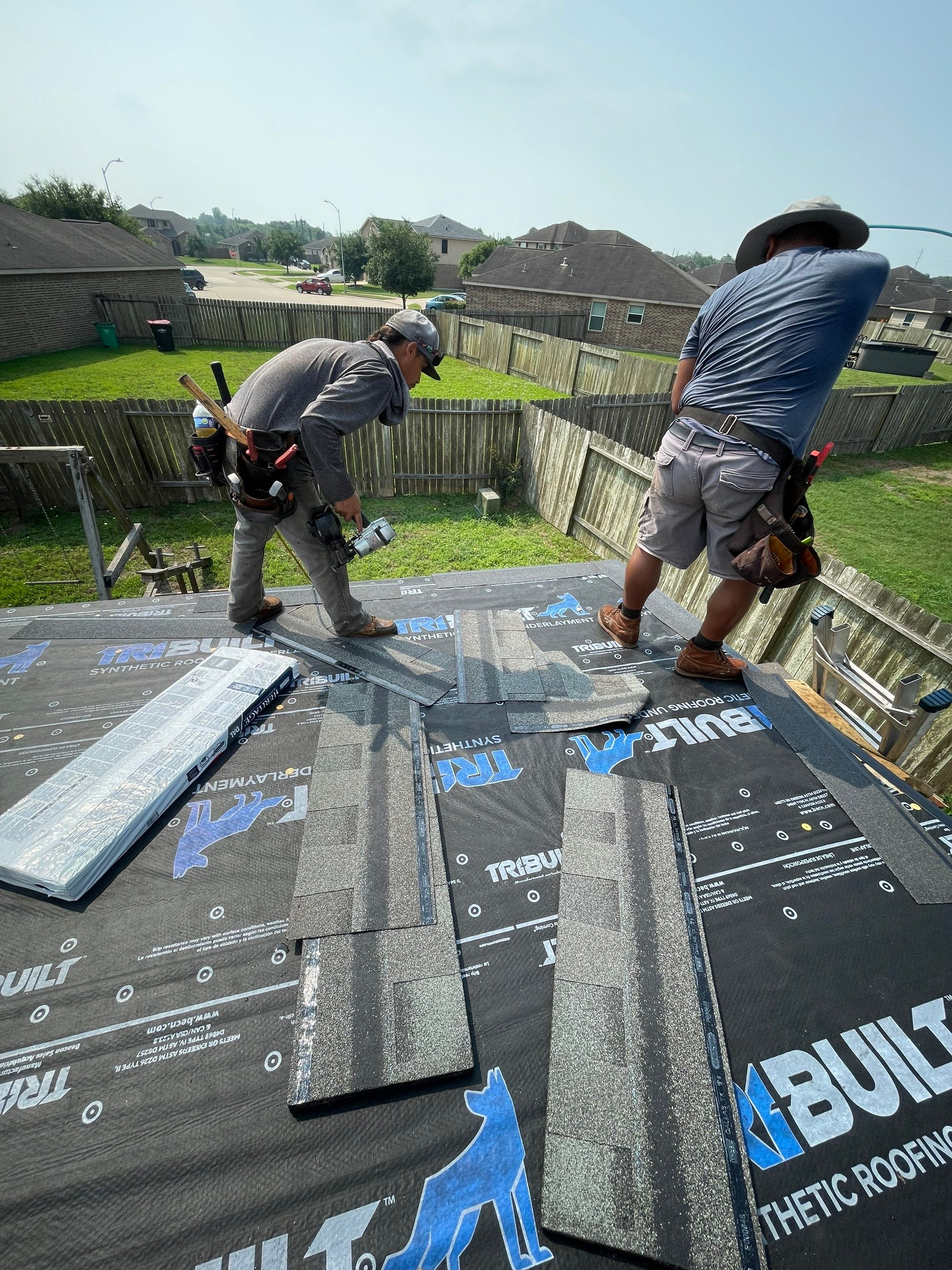 Insurance Re-Roof Project in Richmond by Black Coast Roofing