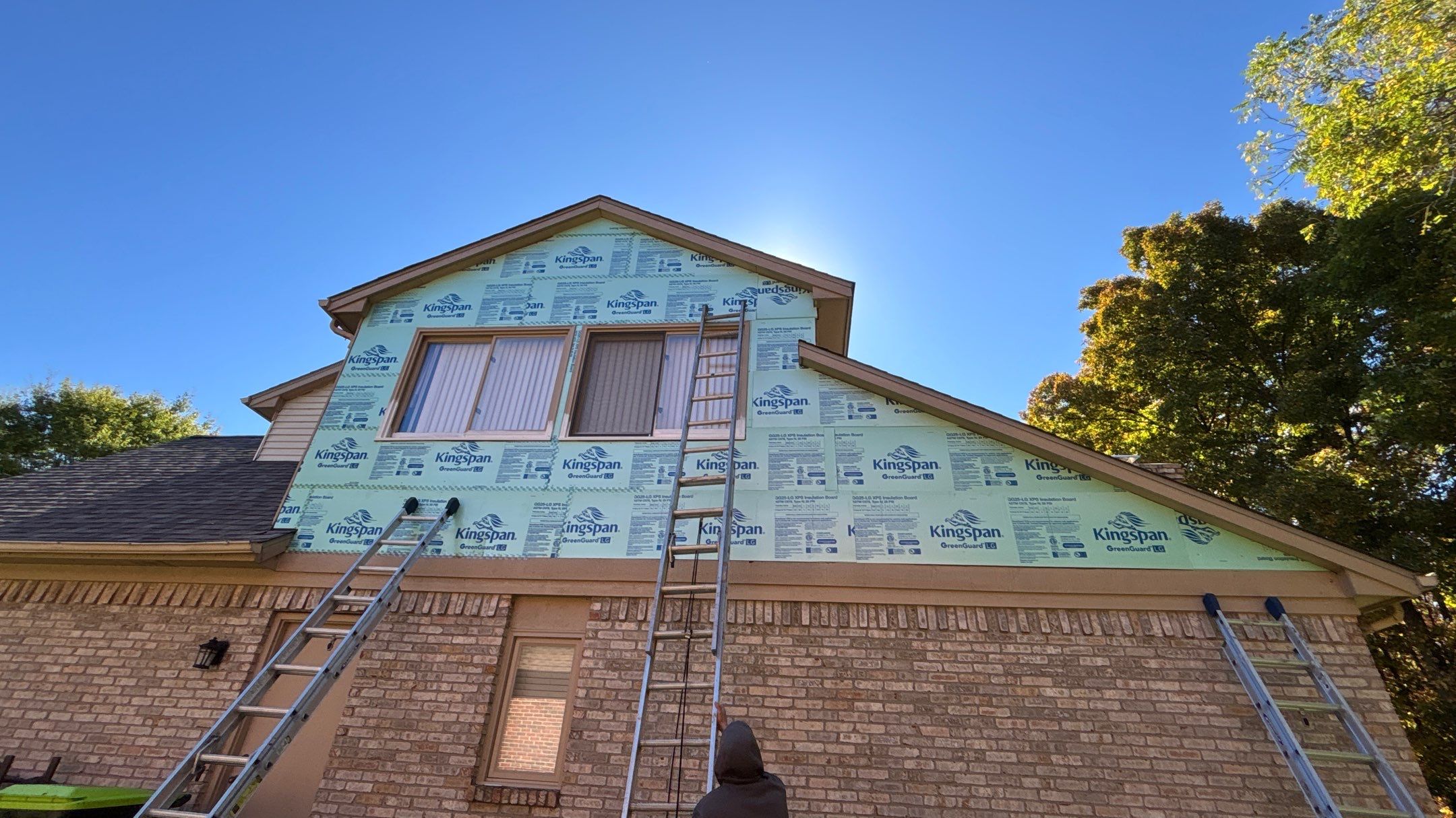 Siding Replacement using Alside D5" Flagship Brown by 180 Contractors