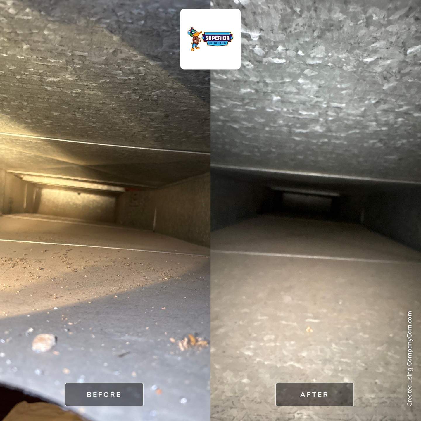 Air Duct Cleaning With a Vacuum Truck in McMurray, PA by Superior Air Duct Cleaning