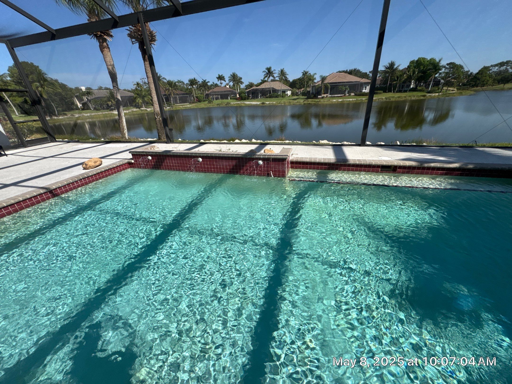 Pool Renovation/Porcelain pavers/Wild Cat Run by Old Town Pavers Llc