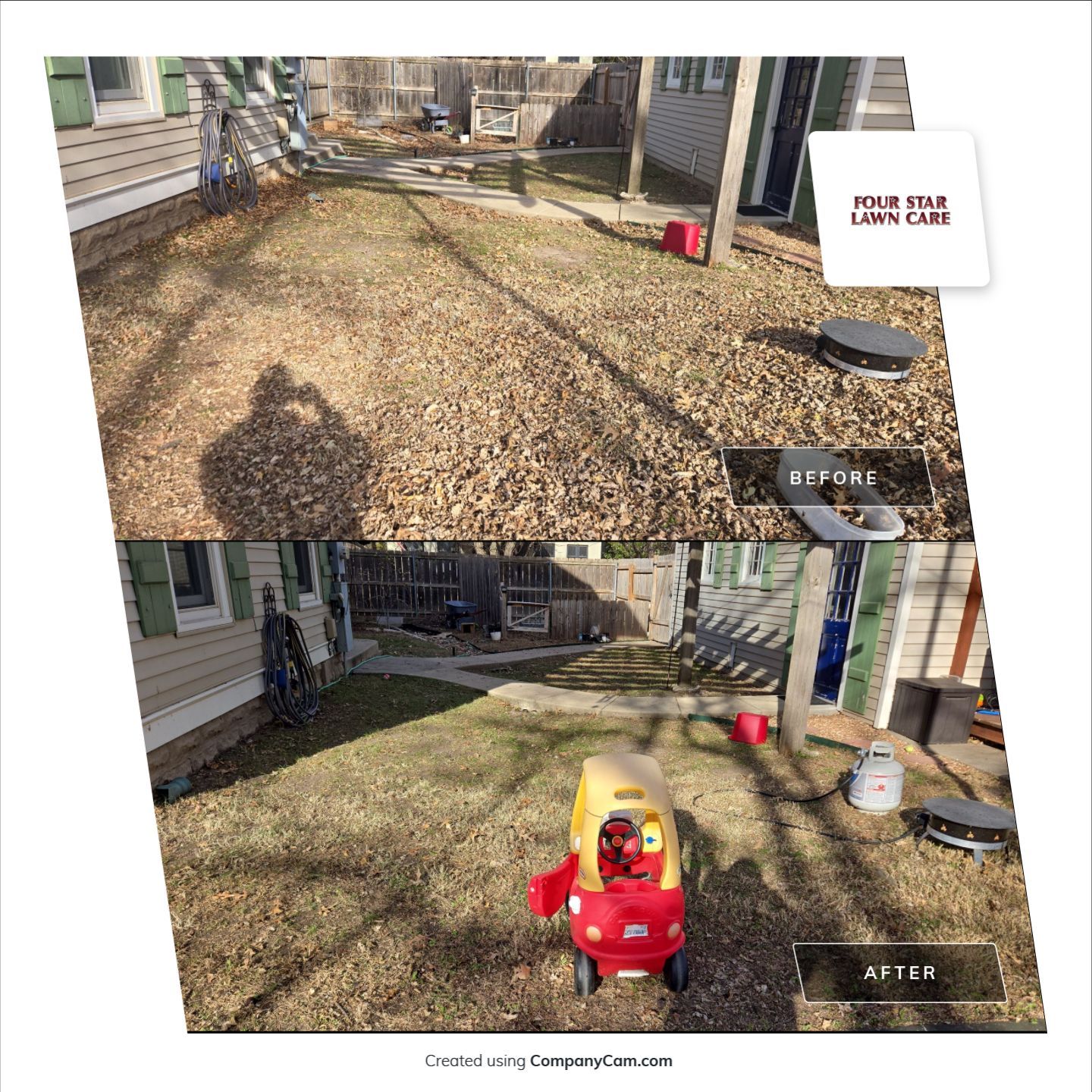 Project in Wichita by Four Star Lawn Care