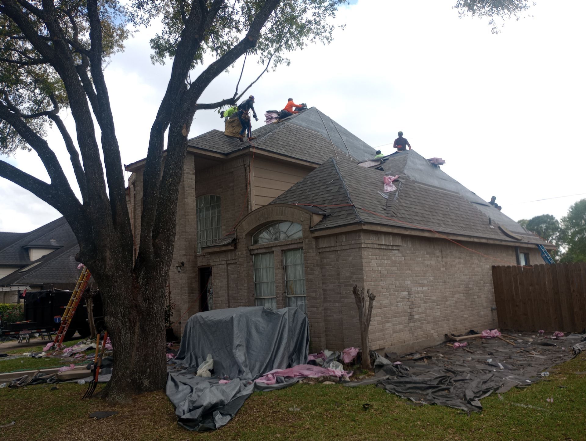 Residential Roofing Repair using Owen's Corning Duration (Lifetime) Shingles by Roof Repair Company