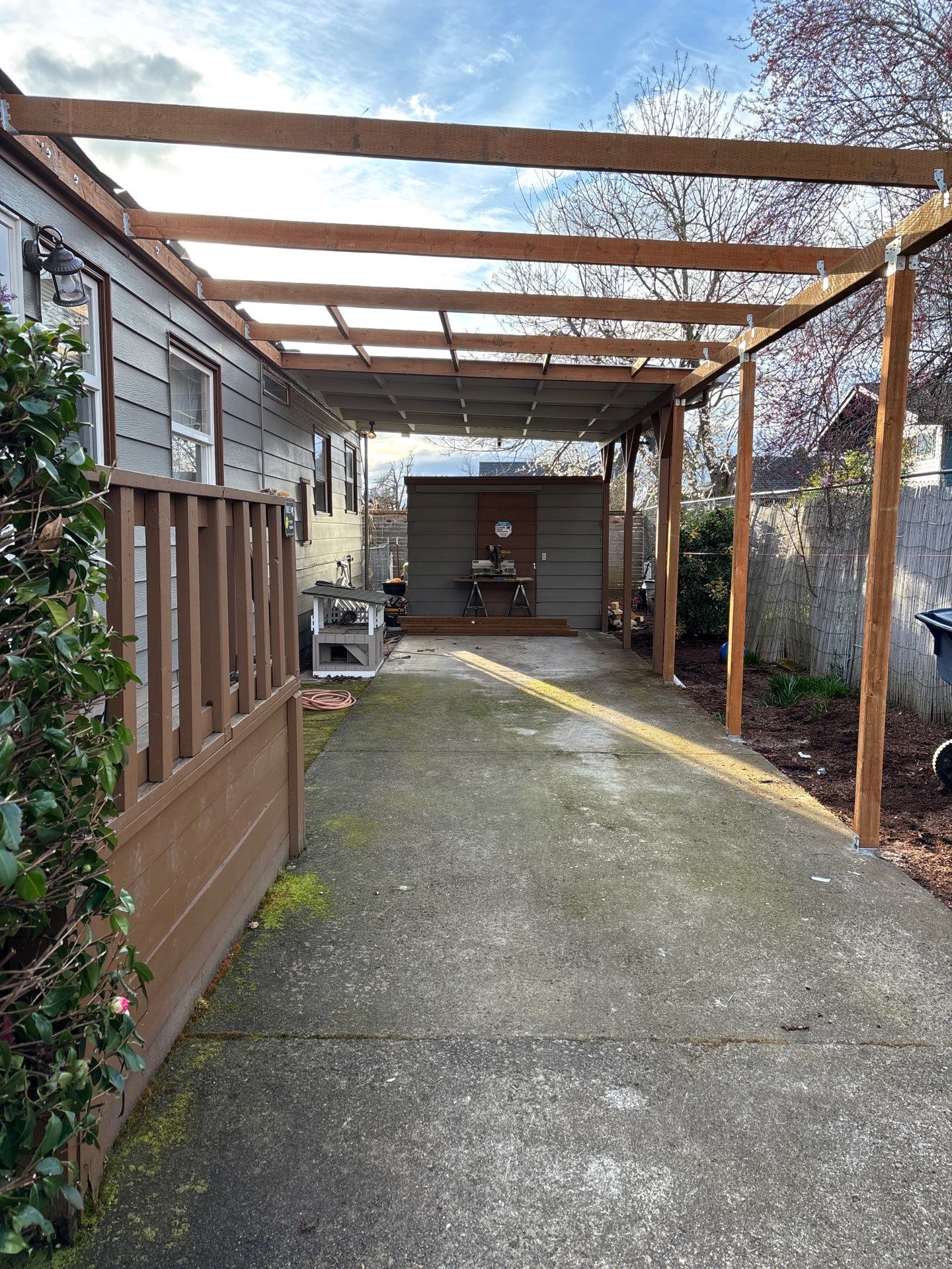 371 - Porch Cover Installation by MV General Construction, LLC