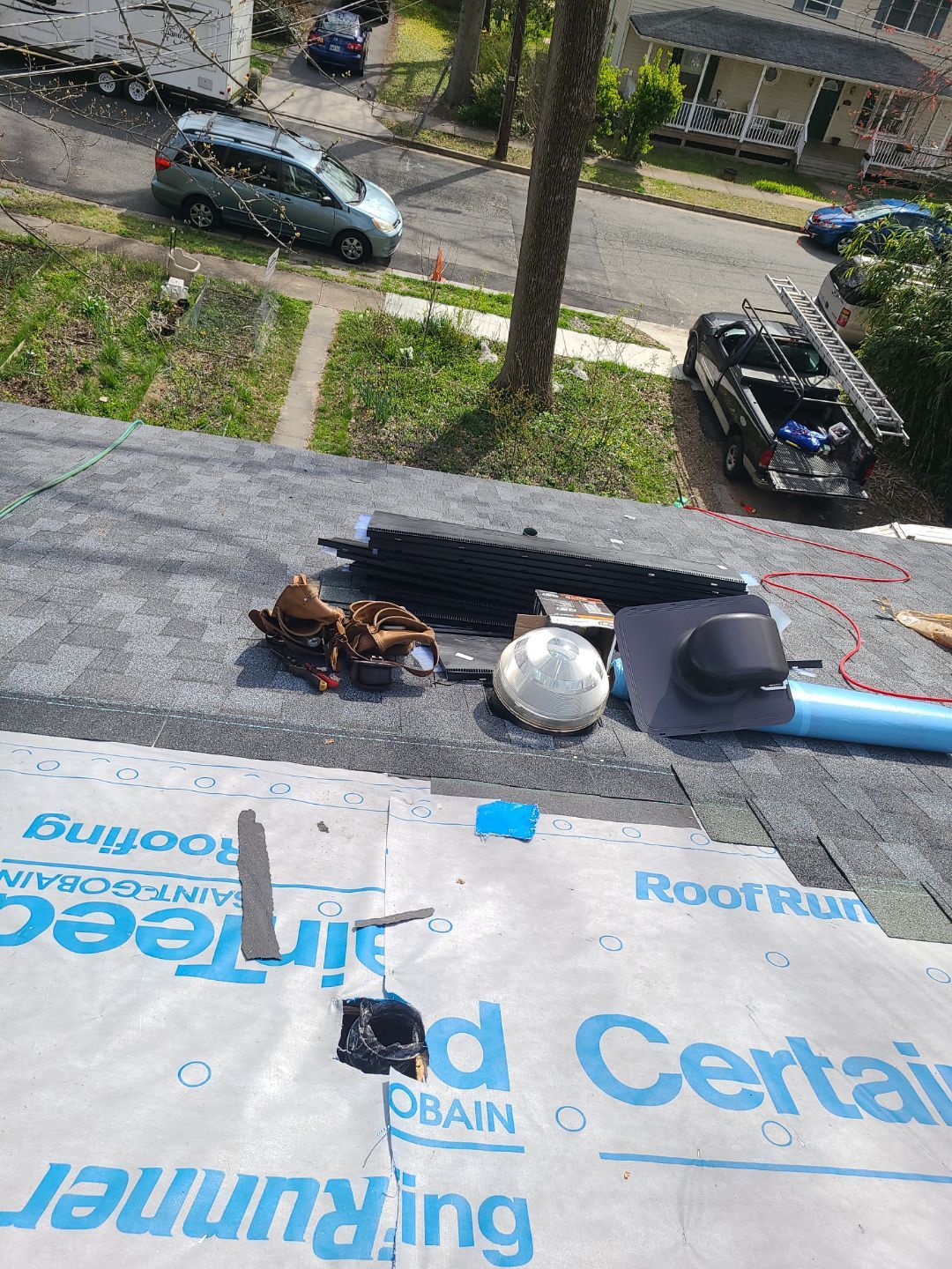 Falls Church Landmark Pro Roof in Max Def Pewter by RM Banning, Inc.