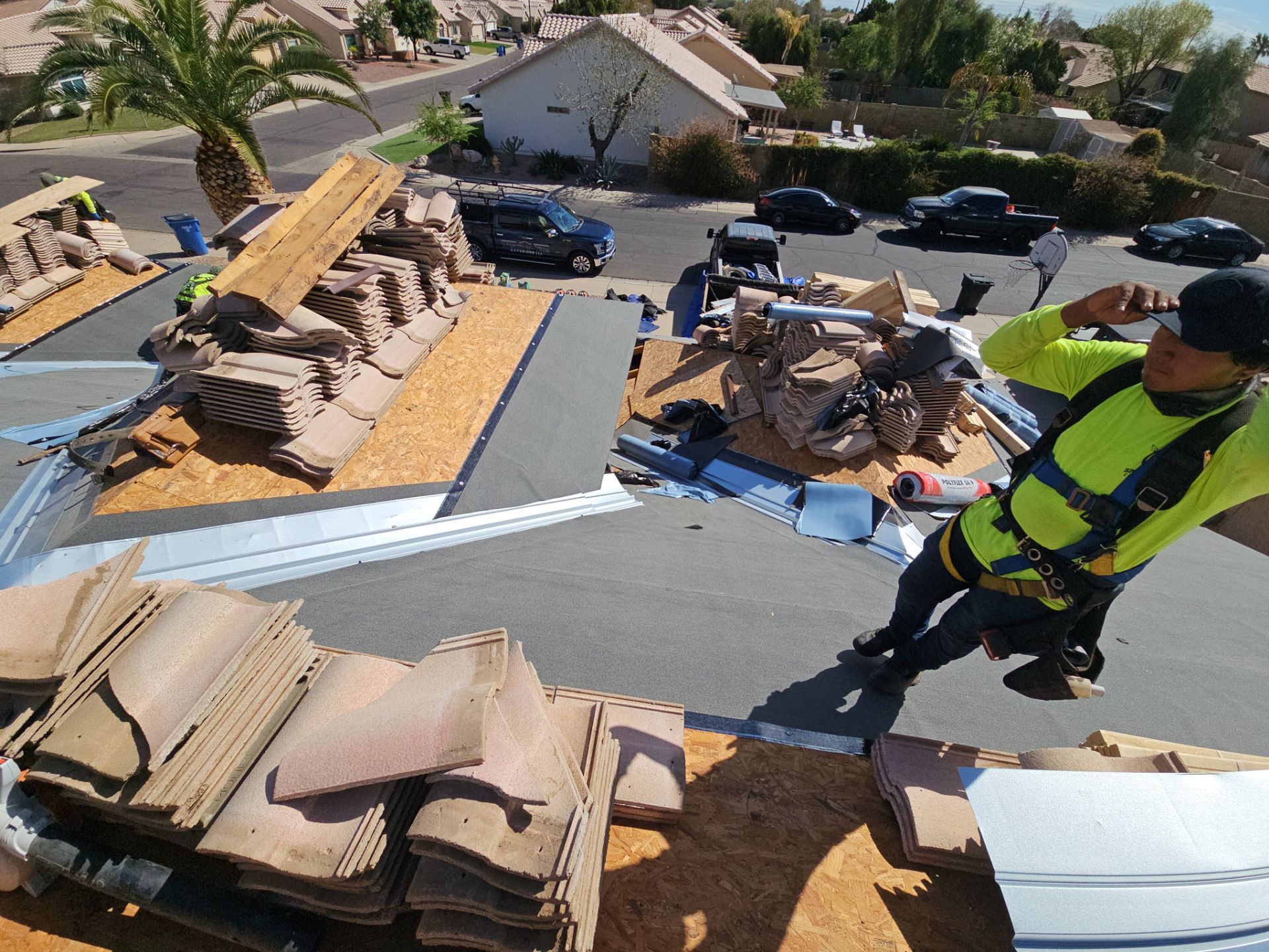 Concrete Tile Refelt by Weather-Tite Exteriors LLC