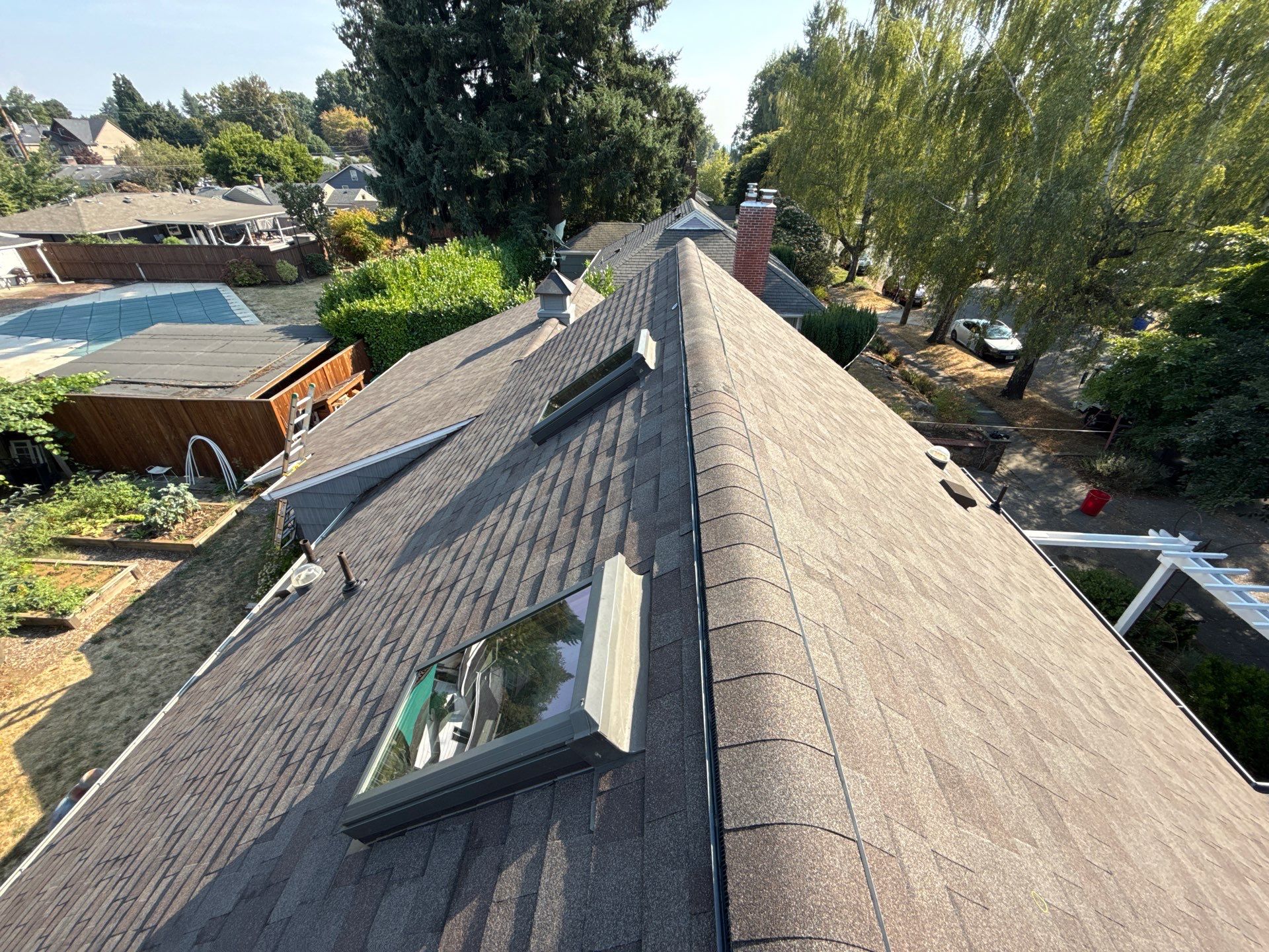Project in Portland by Tom Leach Roofing