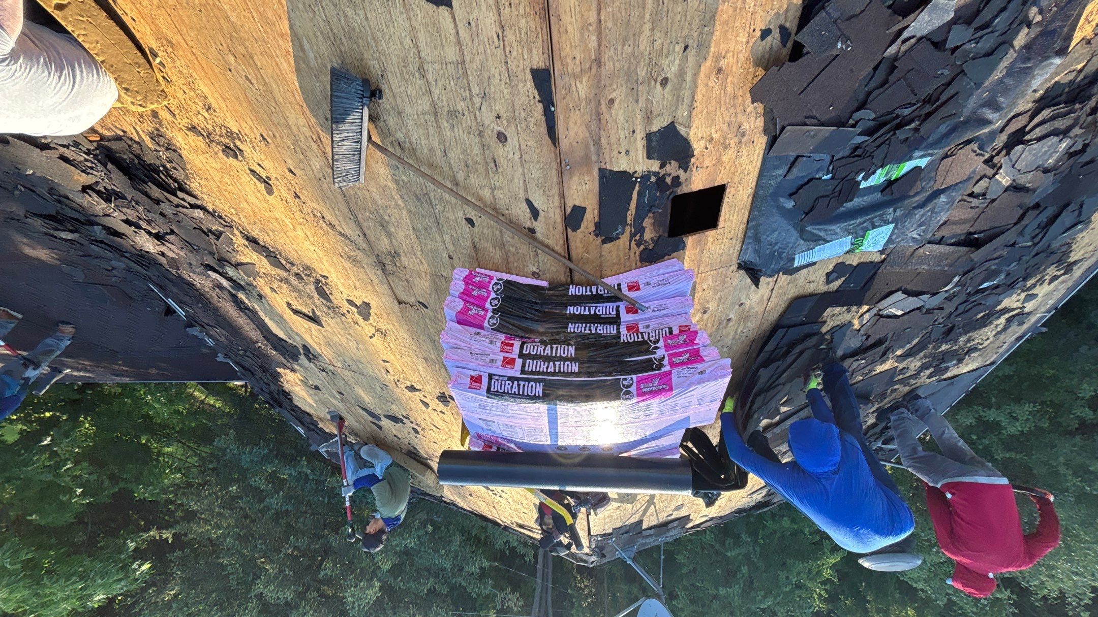 Roof Replacement using Owens Corning Brownwood by 180 Contractors