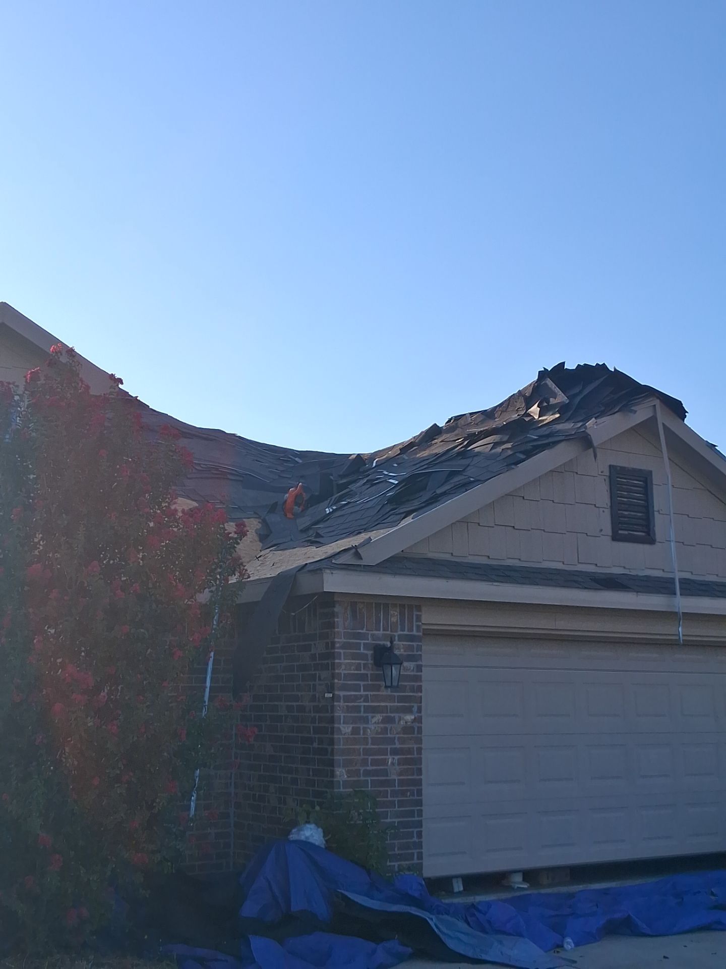 Residential Roof Replacement and Decking Repair in Springtown, Texas by Performance 1 Roofing