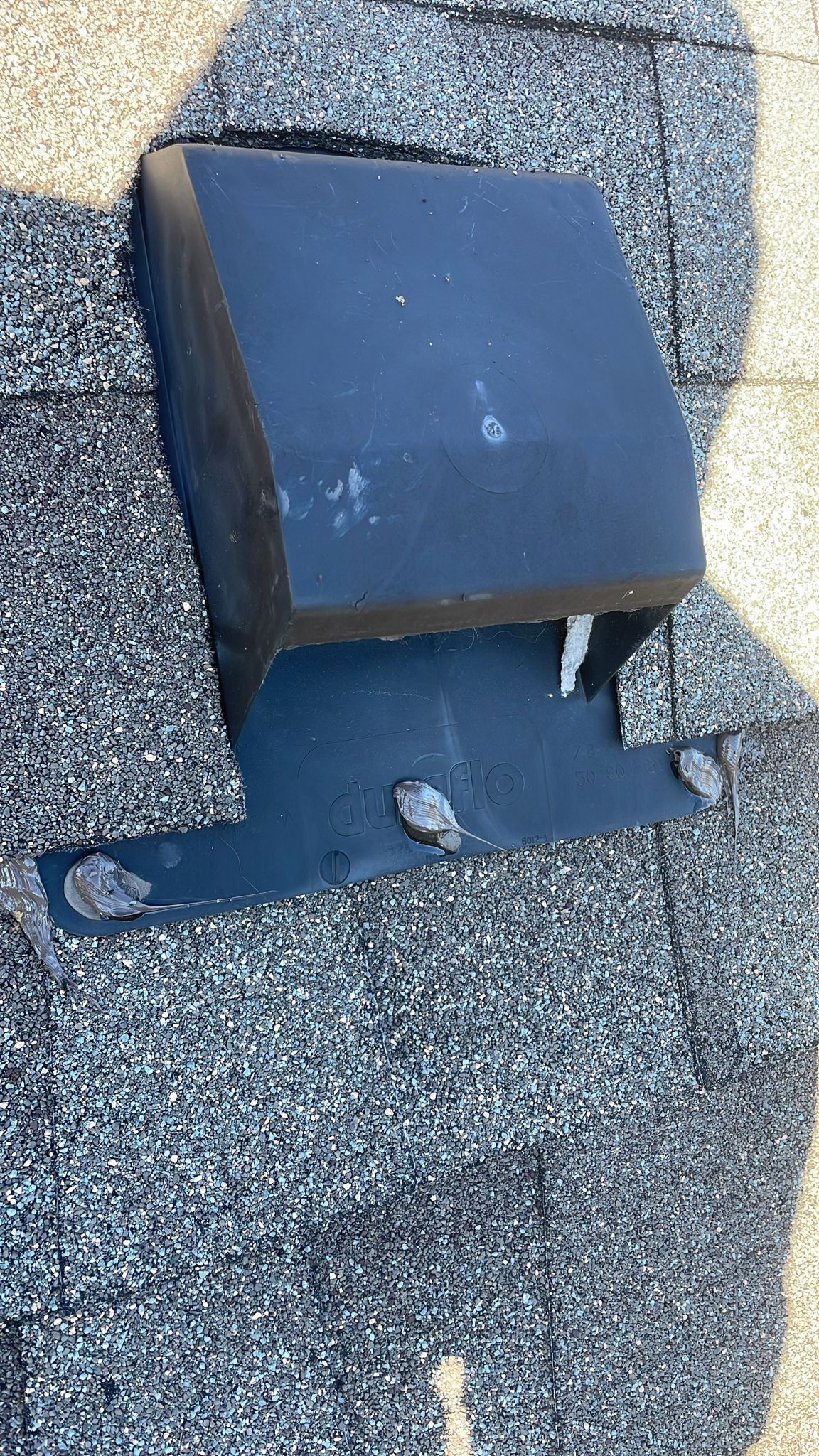 Hail Damage using Owen's Corning Duration (Lifetime) Shingles by Roof Repair Company