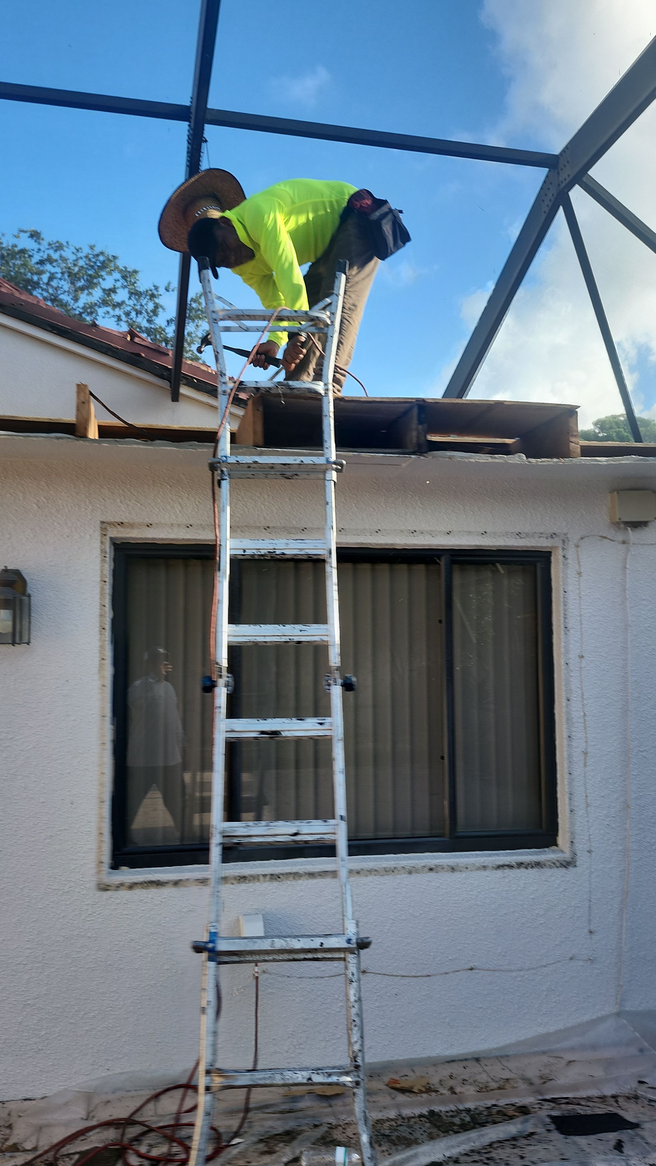 Full Tile Roof Replacement and Sheathing Repair in Deerfield Beach by Aastro Roofing