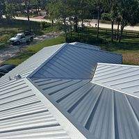 24ga 1.5" Mechanical Seam Mill Finish by Total Roofing System The Metal Roof Experts
