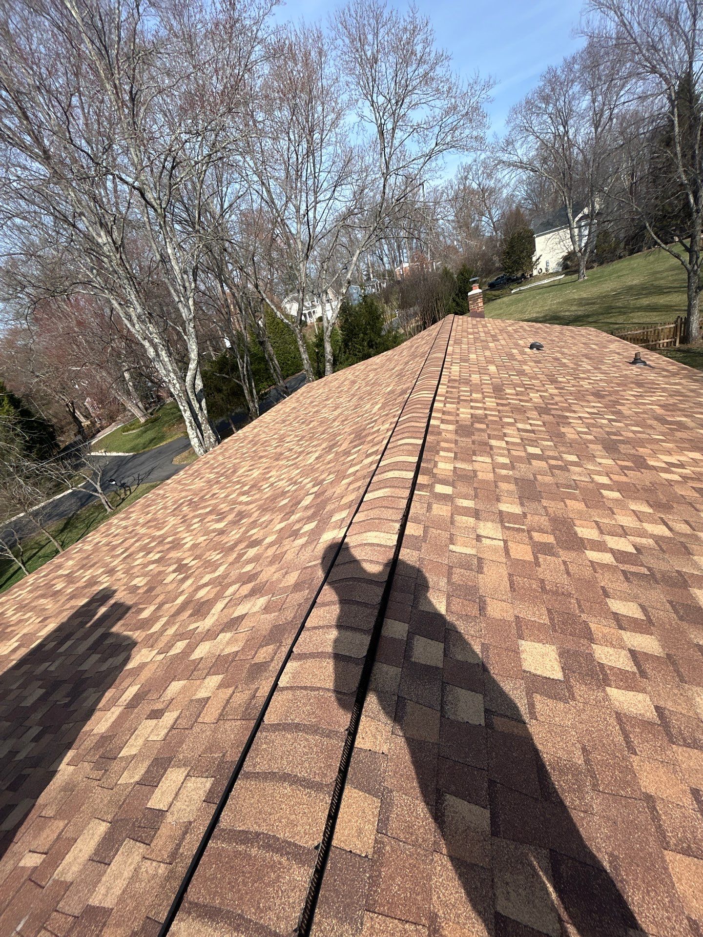 Great Falls: Residential Roof Replacement with CertainTeed Landmark Pro in Max Def Resawn Shake by RM Banning, Inc.