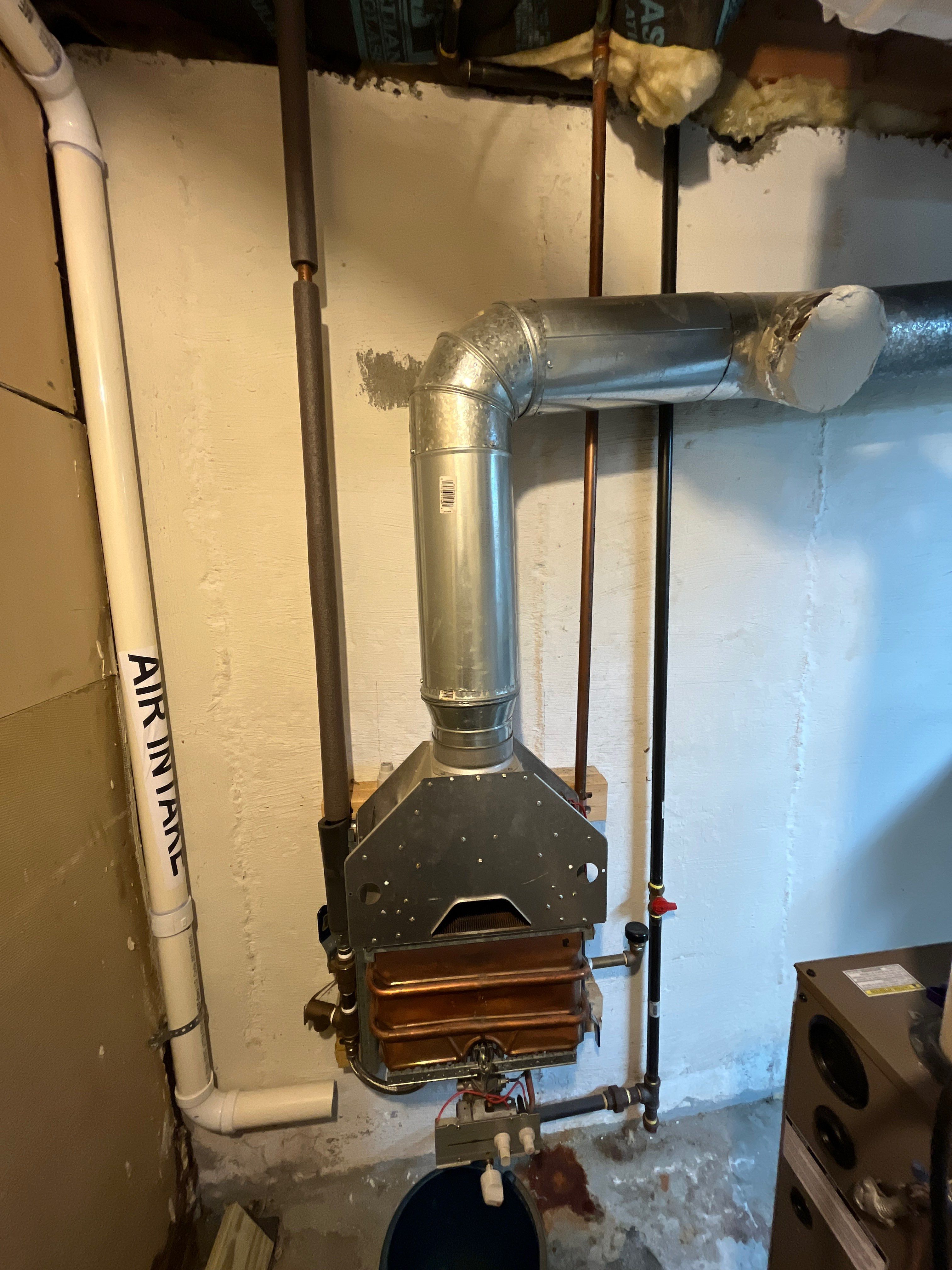 Rinnai Tankless Install by Stake Plumbing and Heating