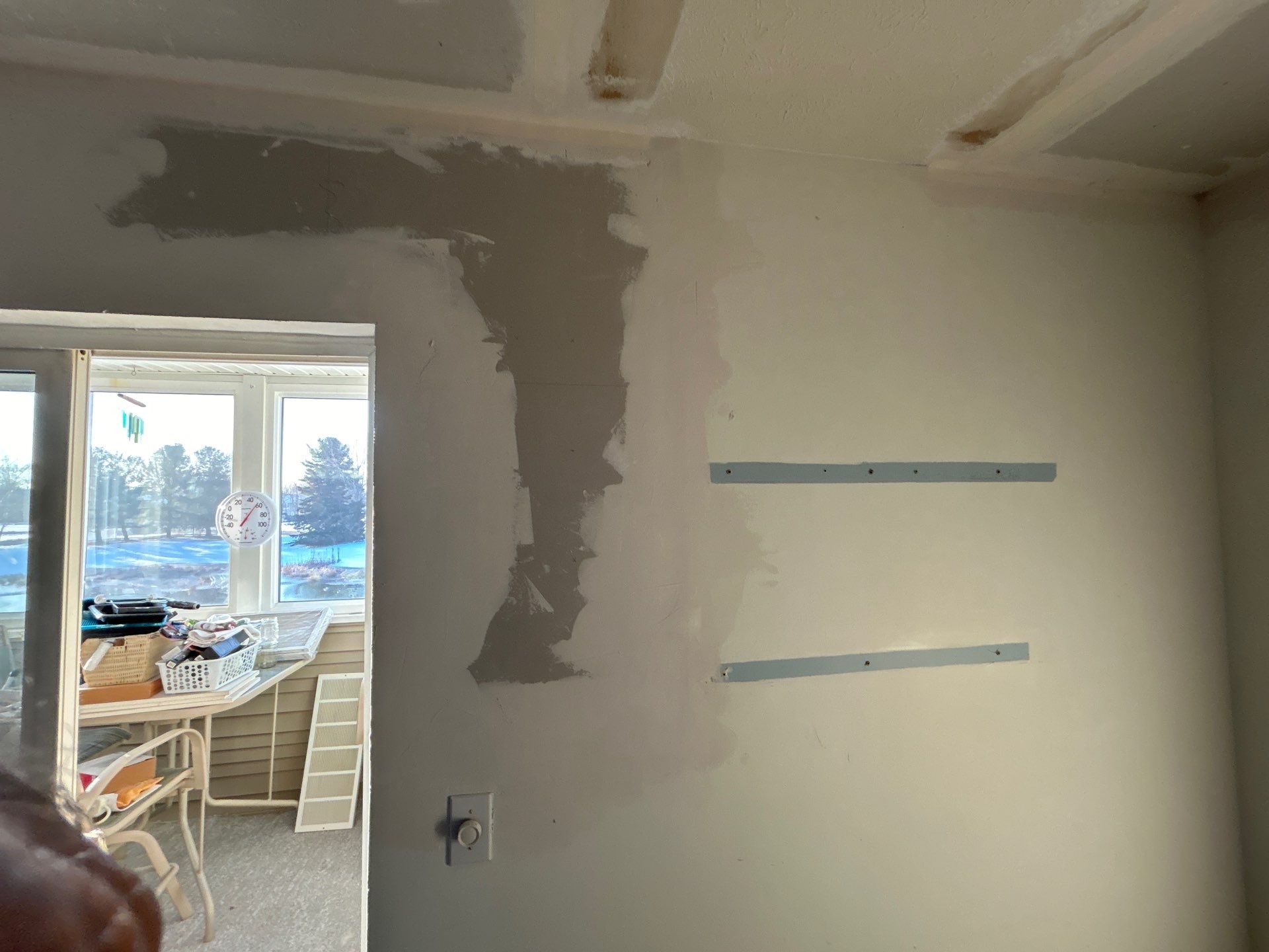 Water damage repair and repaint by Gordon Painting
