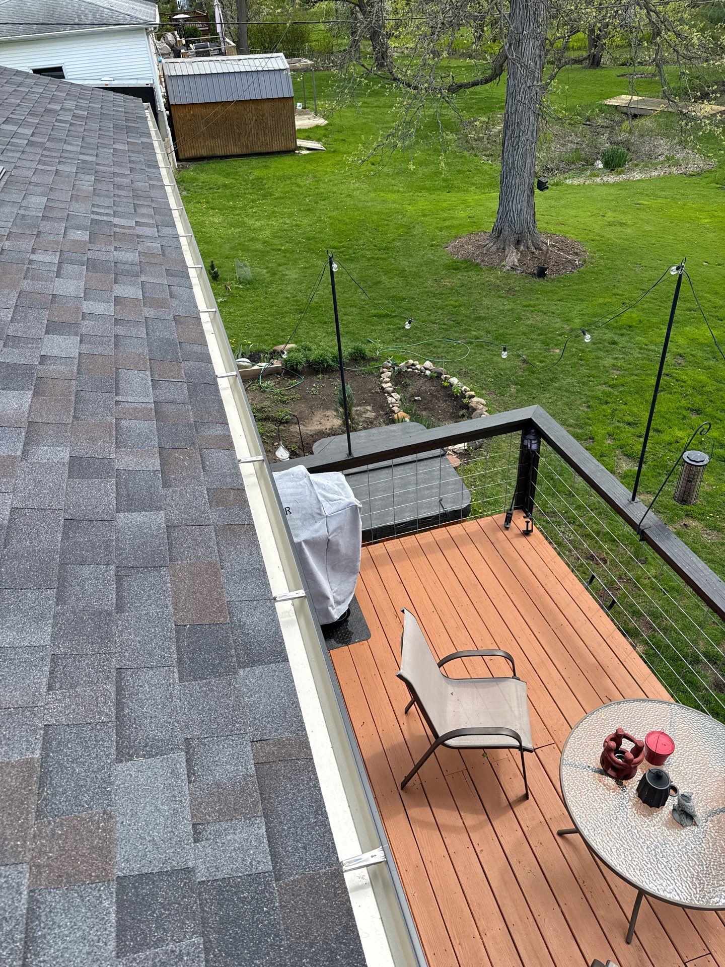 Residential - Gutter Full Replacement and Installation using Residential gutters and downspouts by Sunrise Seamless