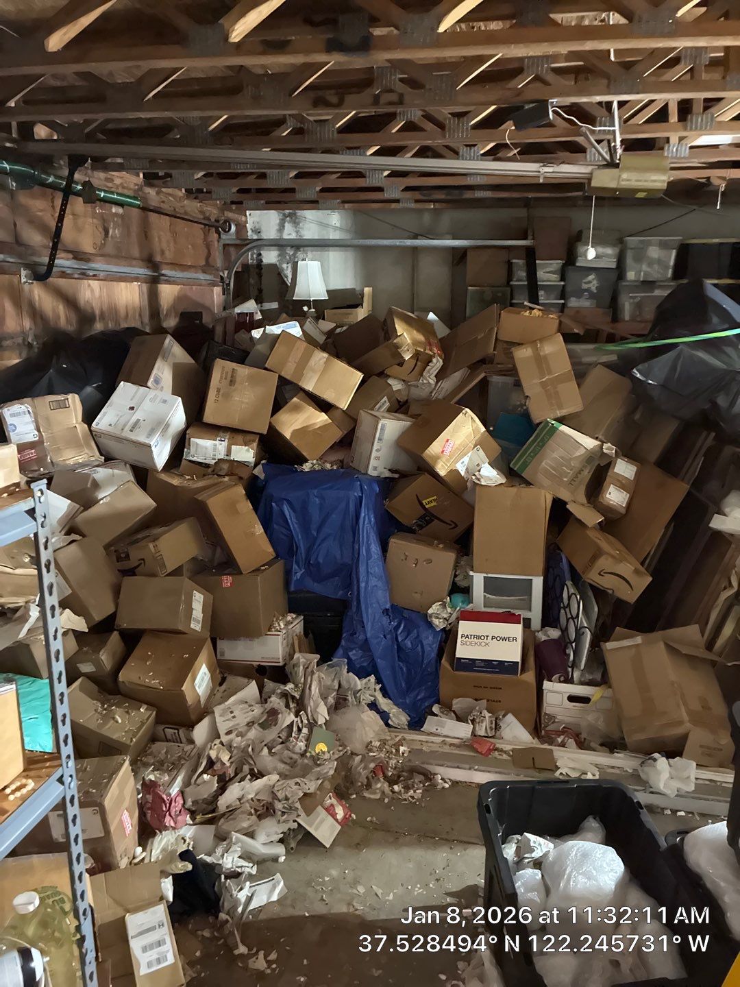 Project in Redwood City by 911 Hazmat Cleanup 