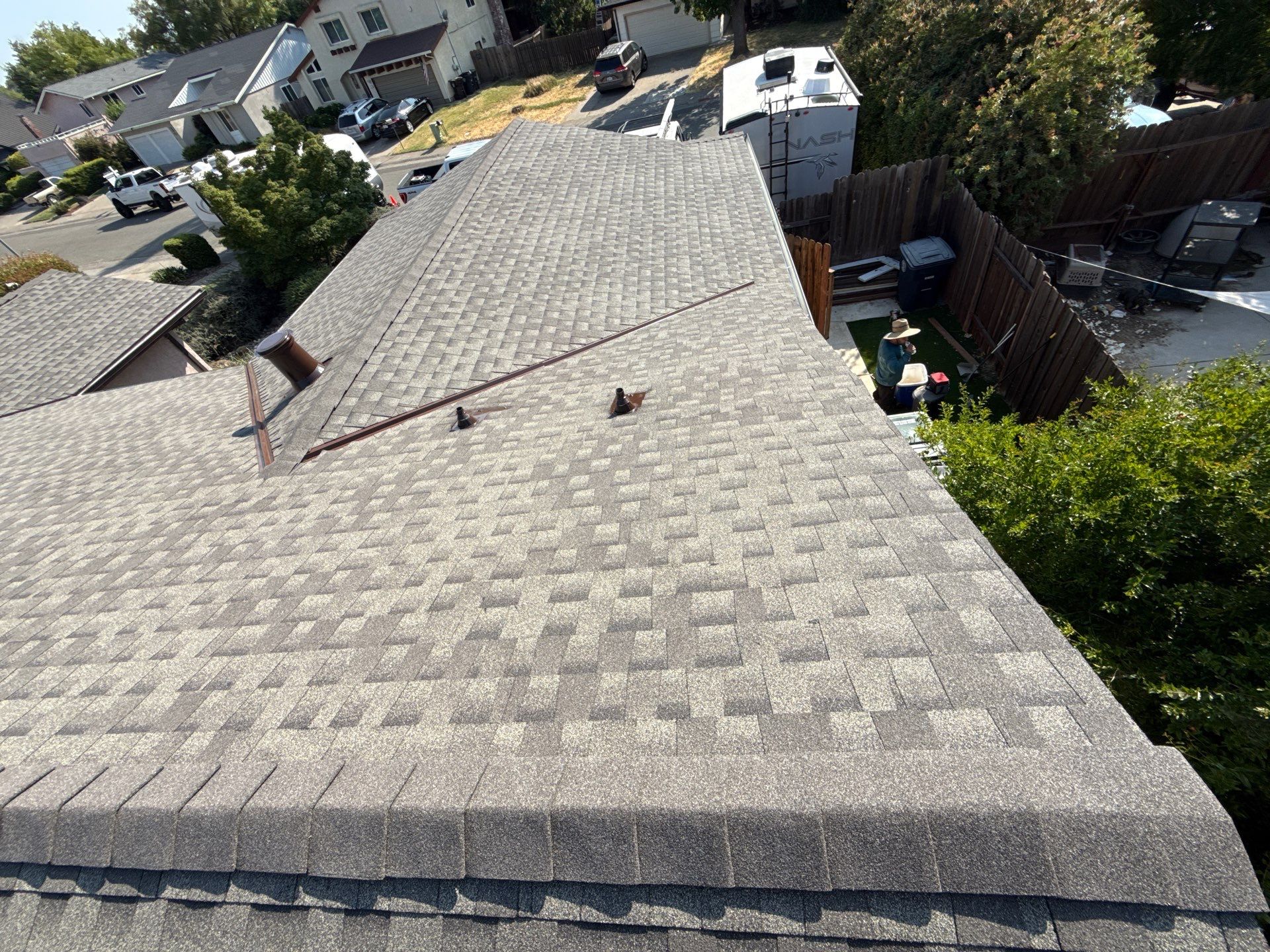 Residential Reroof using GAF by Nextop Roofing