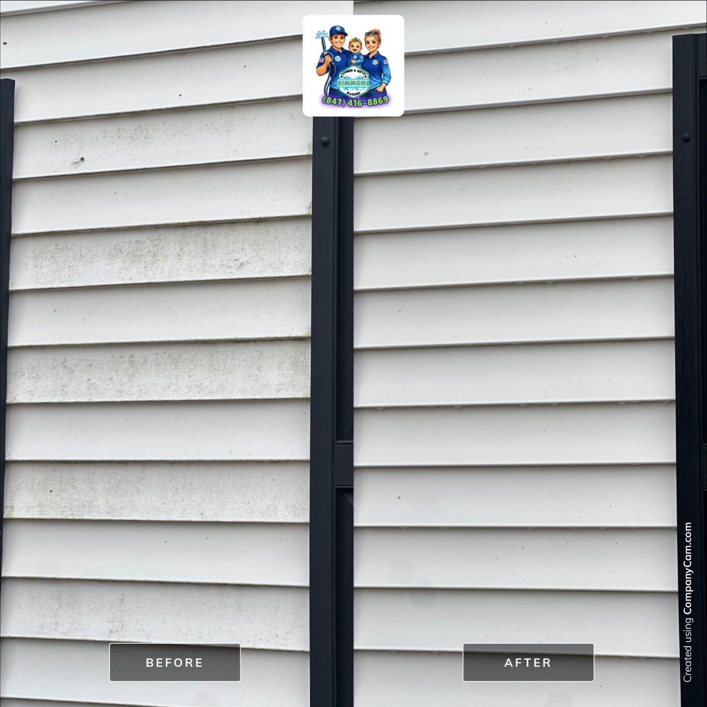 Project in Kenosha by Simmons Power & Soft Washing