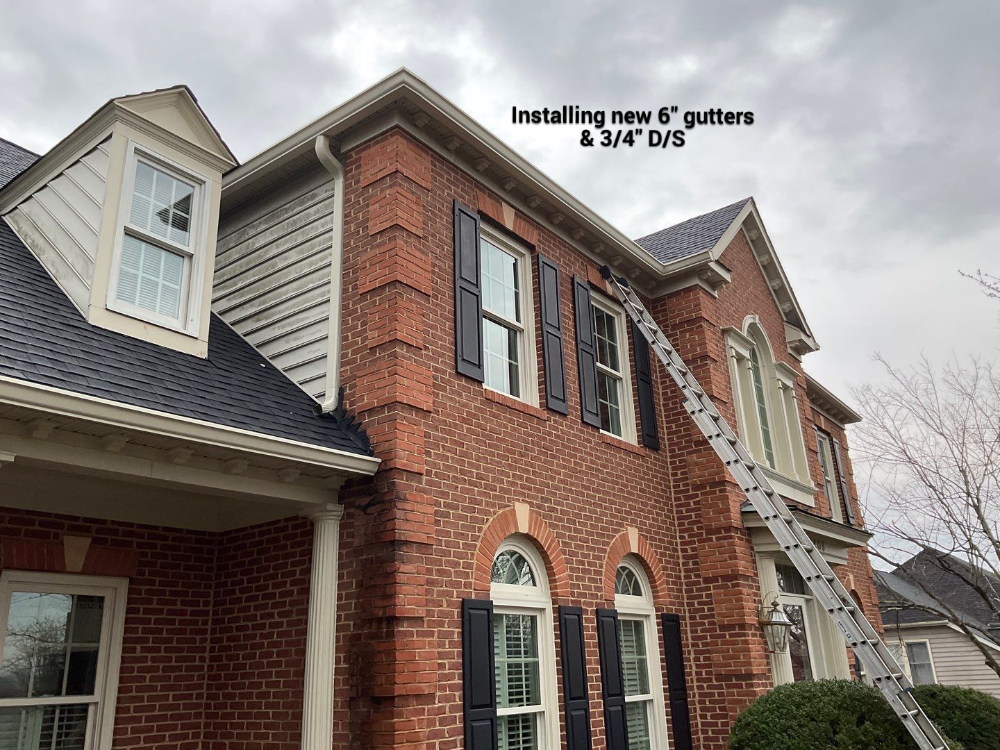 New Roof Installation & New Gutters and downspouts  by Alpha Design Services