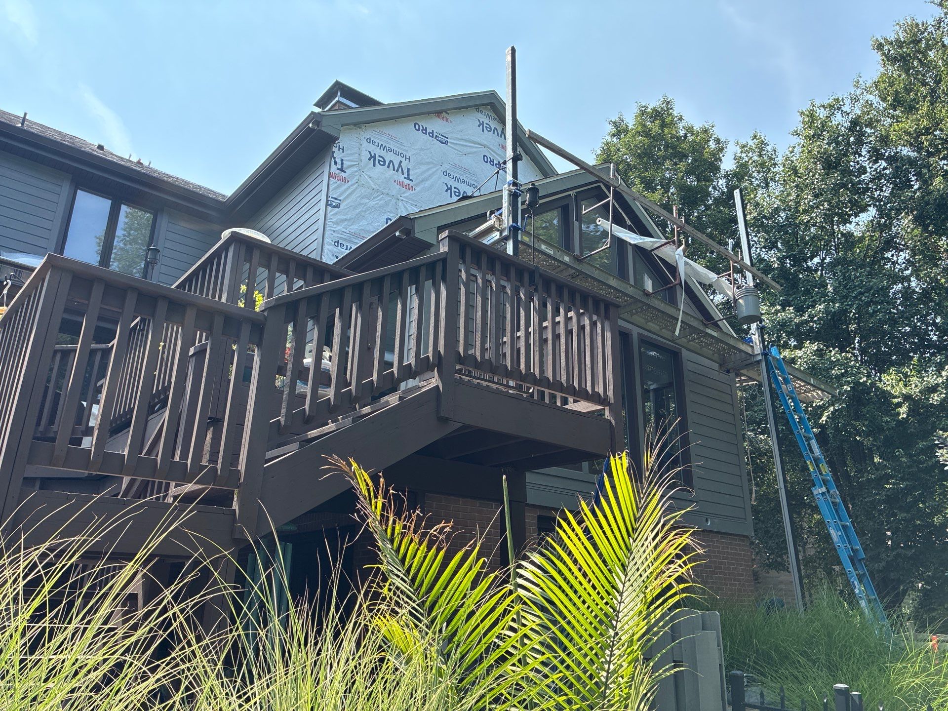 James Hardie Lap & Board and Batten in Aged Pewter at Allison Park by Ideal Siding Pittsburgh