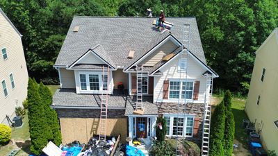 Lawrenceville, GA Roof Replacement GAF Timberline HDZ Weathered Wood