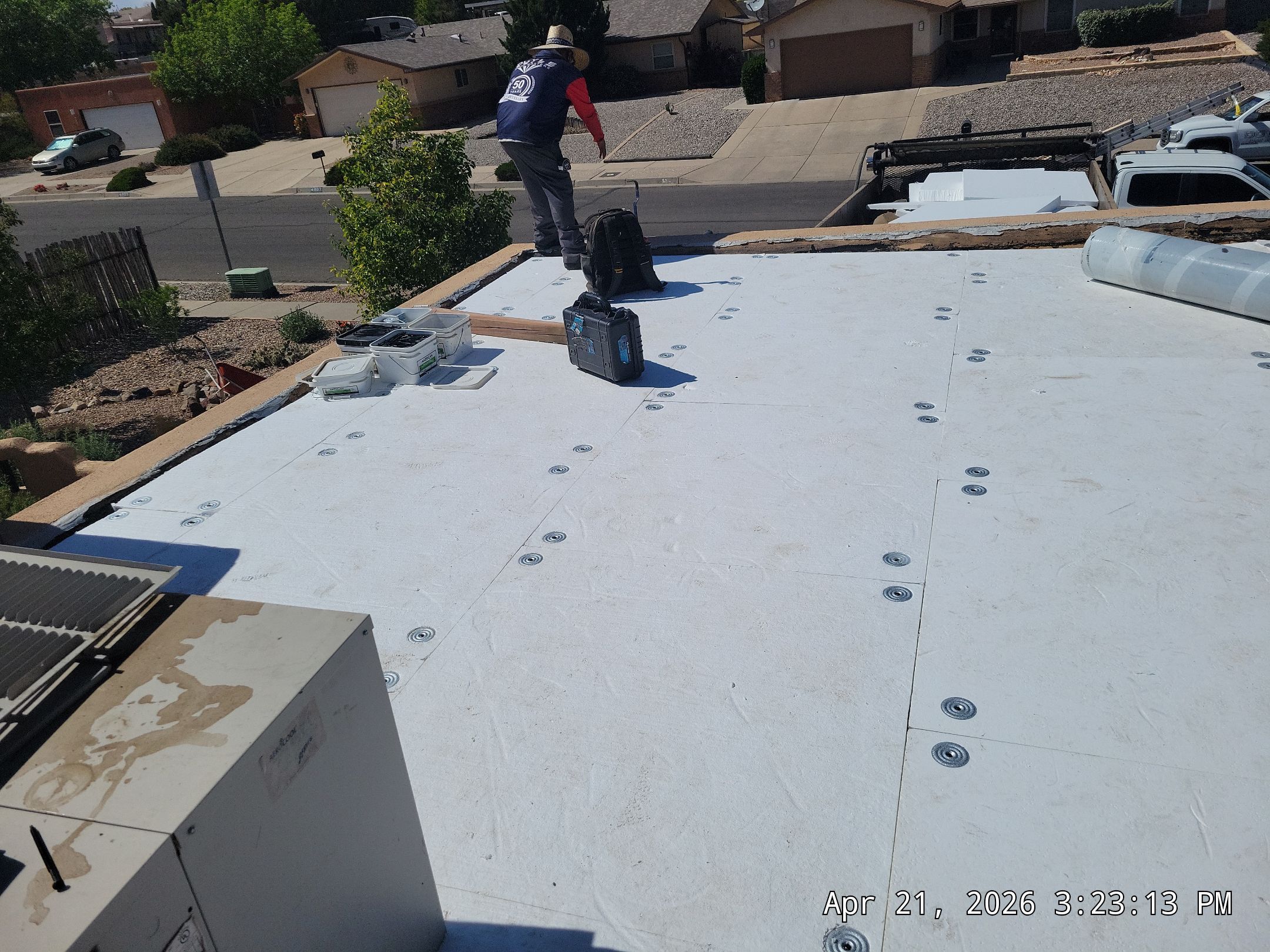 Albuquerque TPO Roof Replacement with Custom Decking and Parapet Repairs by Doyle Roof Masters Inc