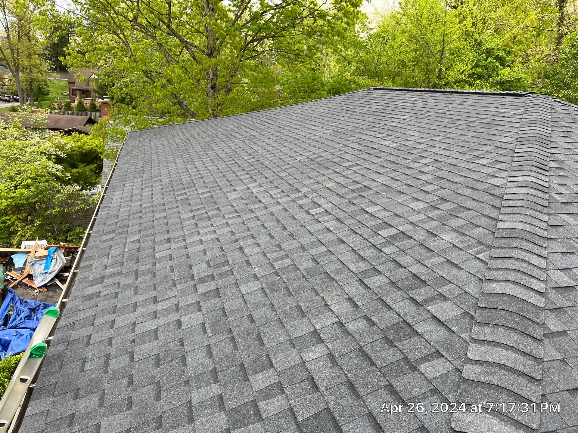 Residential Roofing Installation using Certainteed Landmark Pro Shingles by Fahey Roofing + Contracting