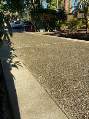 Eggers | Aggregate Finish Driveway, Concrete Project