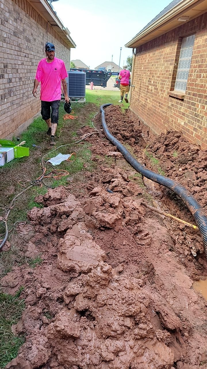 Concrete and Drainage using Concrete by Clays Services Inc