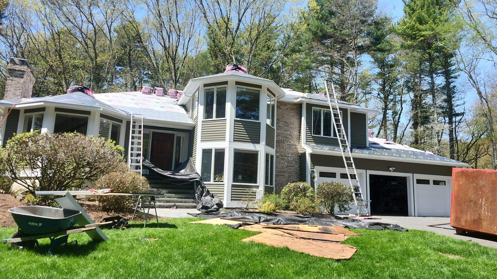 Full Roof Rebuild + Standing Seam + Active Attic Ventilation | Acton, MA by Mighty Dog Roofing of Greater Middlesex County