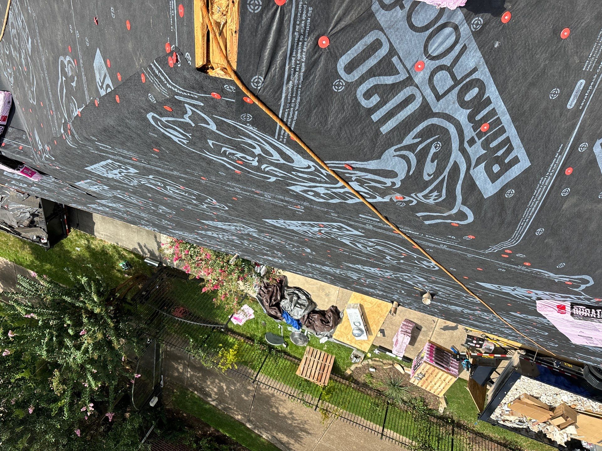 Residential Roofing Installation using Owen's Corning Duration (Lifetime) Shingles by Roof Repair Company
