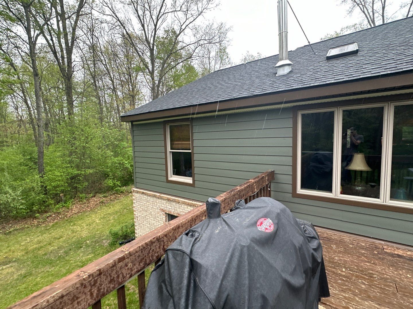 Siding Replacement using Alside S7 Cedar Mill Grain Composite by 180 Contractors