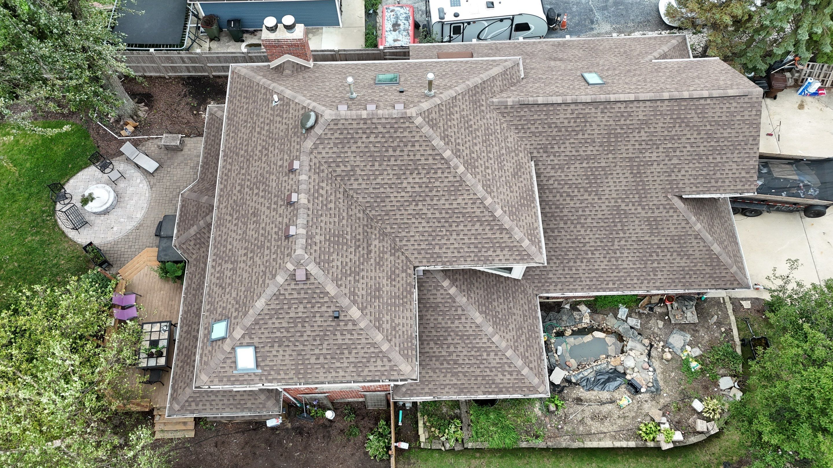 GAF Barkwood Roof Replacement in Tinley Park, IL — photo 3