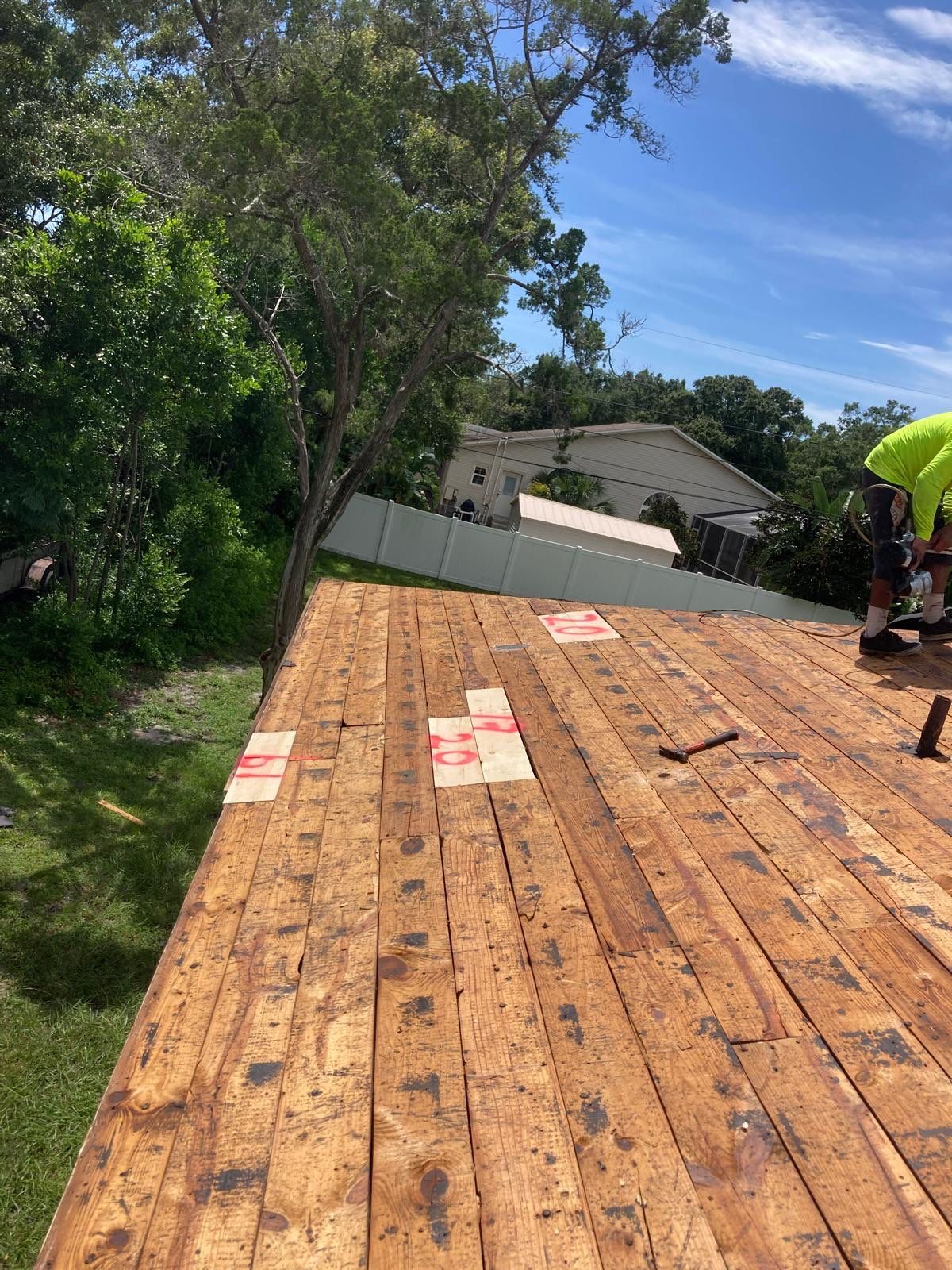 Project in Clearwater 33765 by Mitchell Roofing Company LLC 