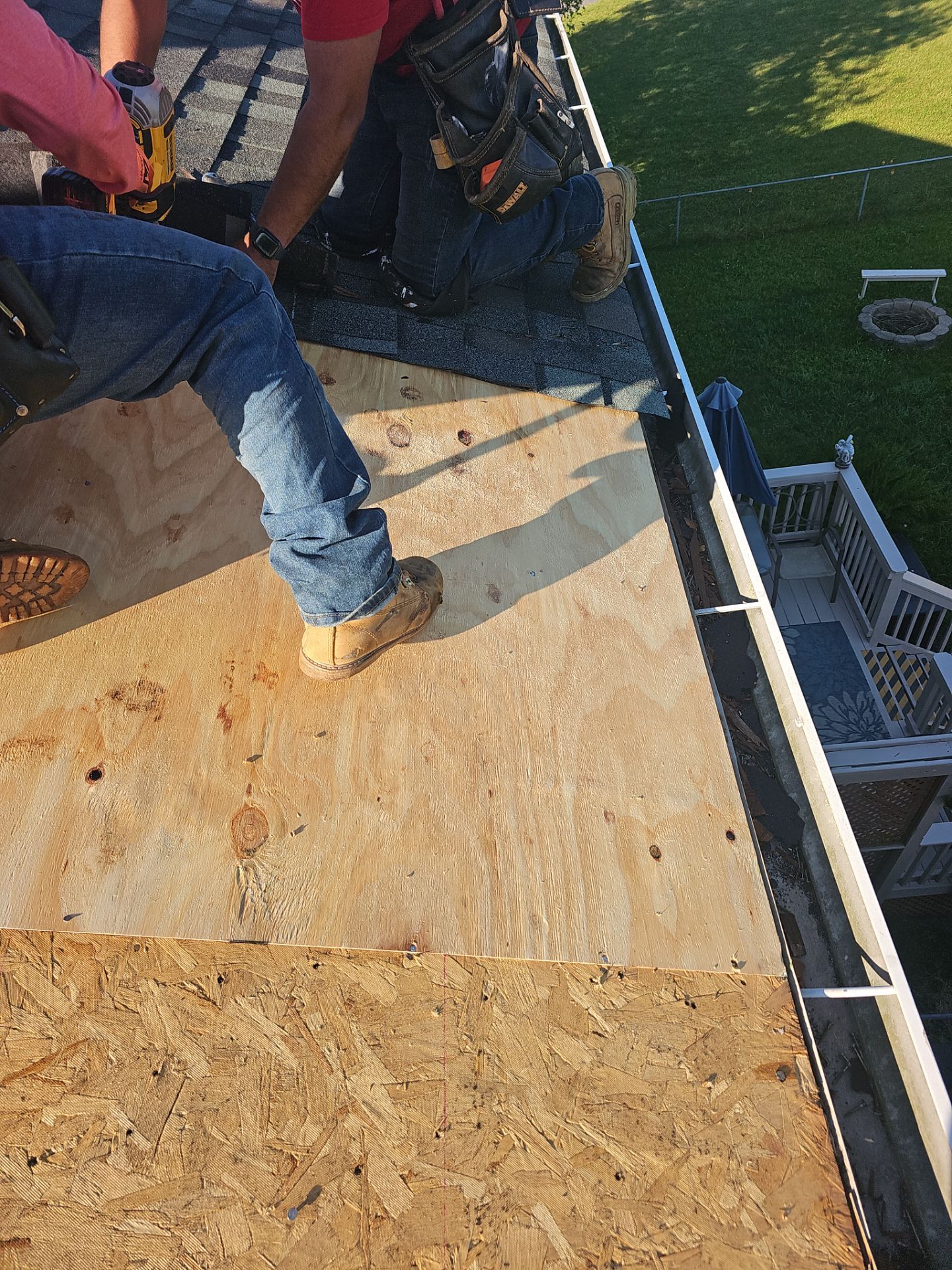 Roof Replacement - Colonial Slate  by Winchester Roofing