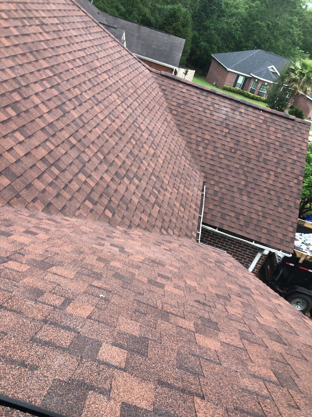 Residential Roofing Installation using Roof Replacement by American Roofing & Construction LLC