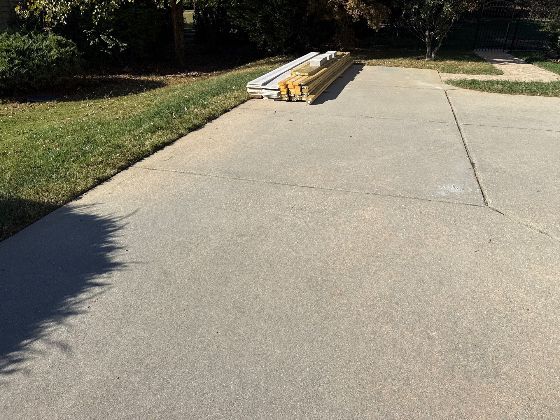 Project in Waxhaw by Badger Hauling