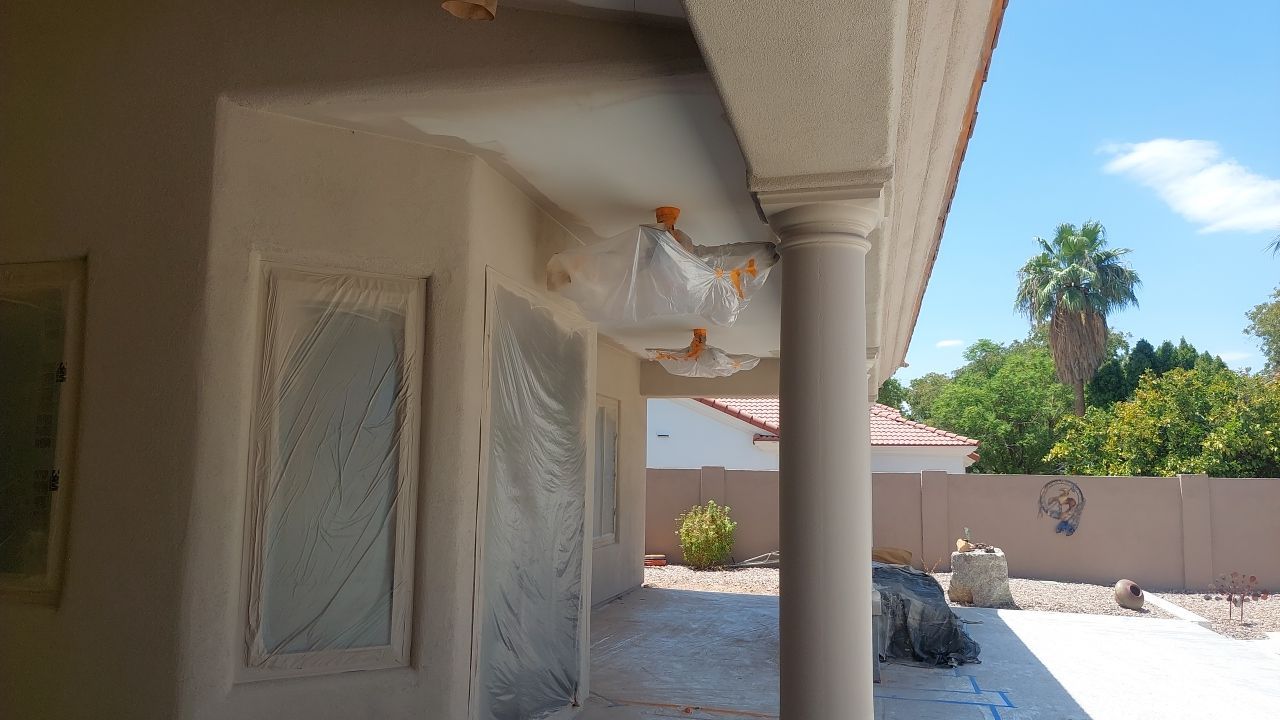 Exterior Paint Job in Mesa by Crash of Rhinos Painting & Garage Floors