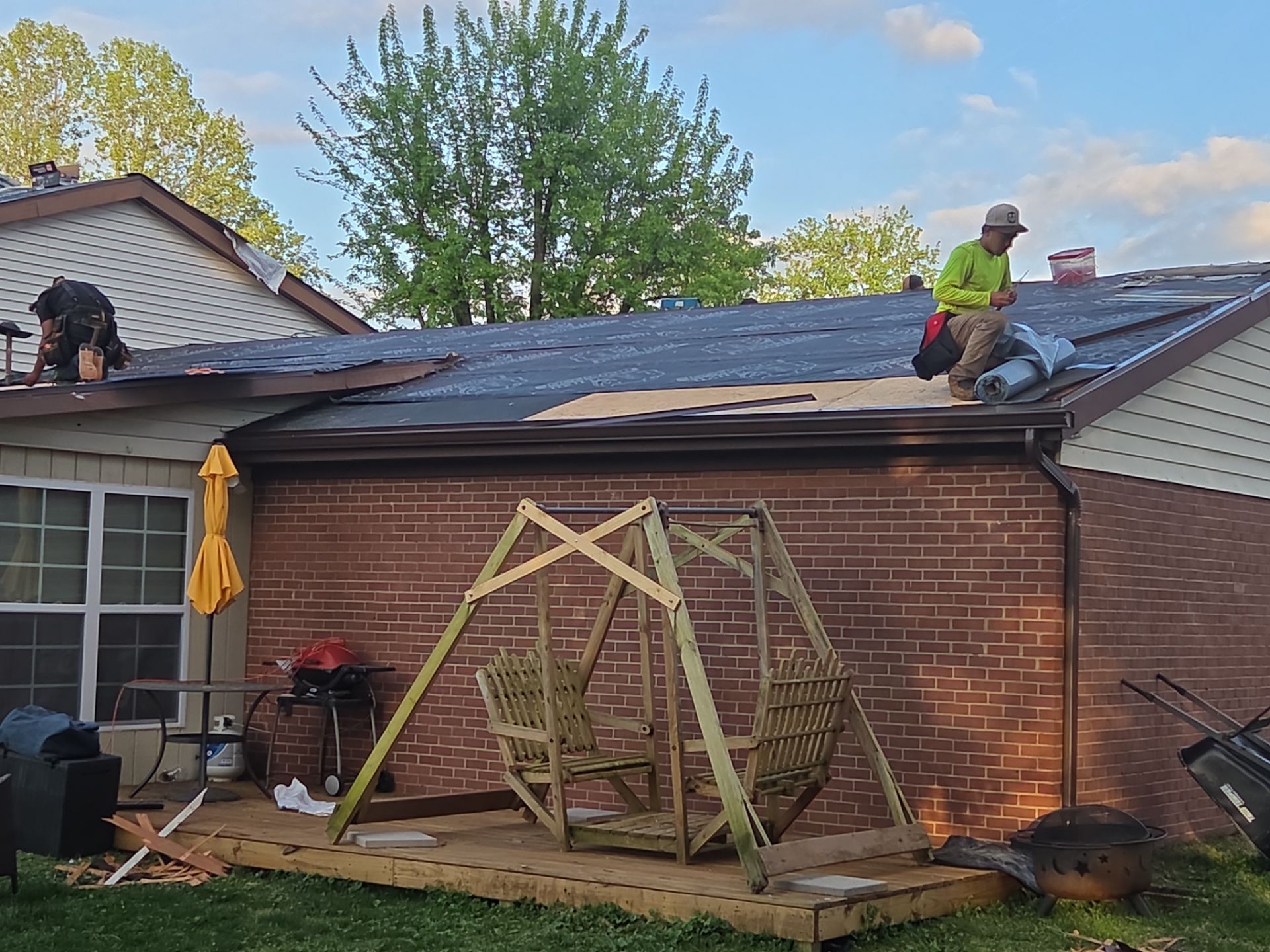 Full Residential Roof Replacement and Decking Installation in Ona, WV by Mr. Roofer