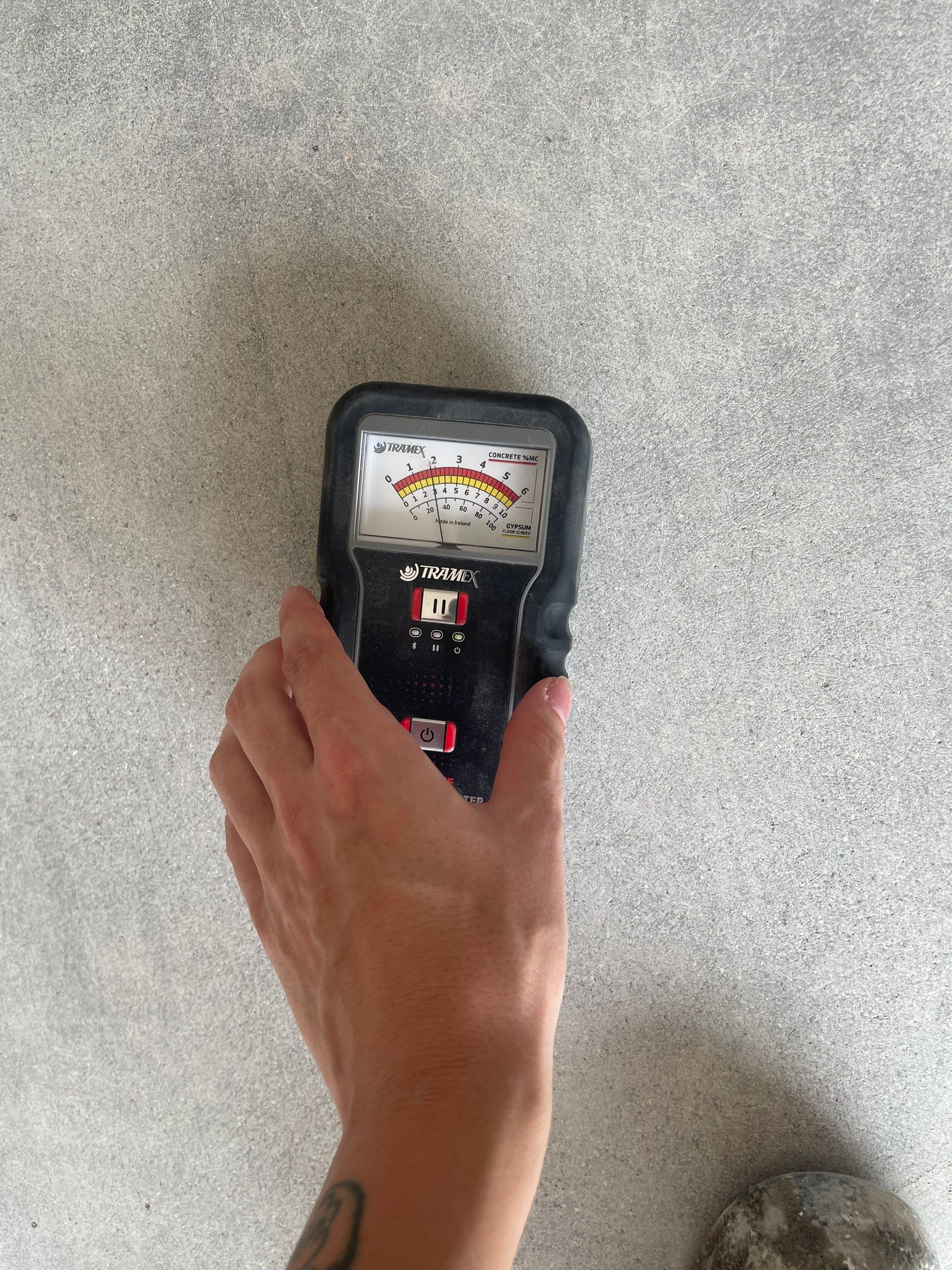 Domino Flake Floor Coating and Crack Repair in Chancellor by Select Painting, Coatings & Garage Cabinets