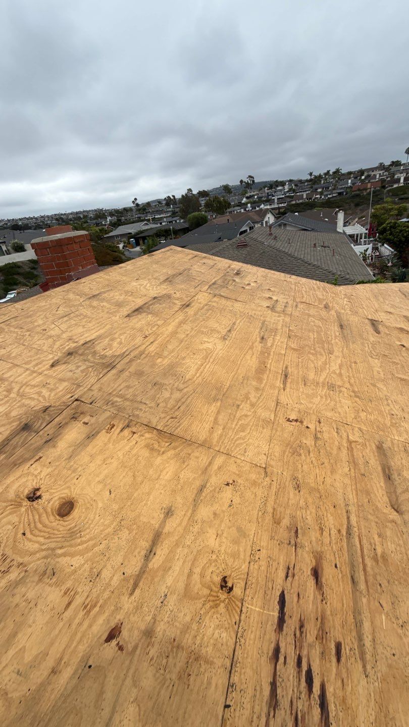 Full Roof Replacement and Eave Repair in San Clemente by Reliable Roofing San Diego Inc.