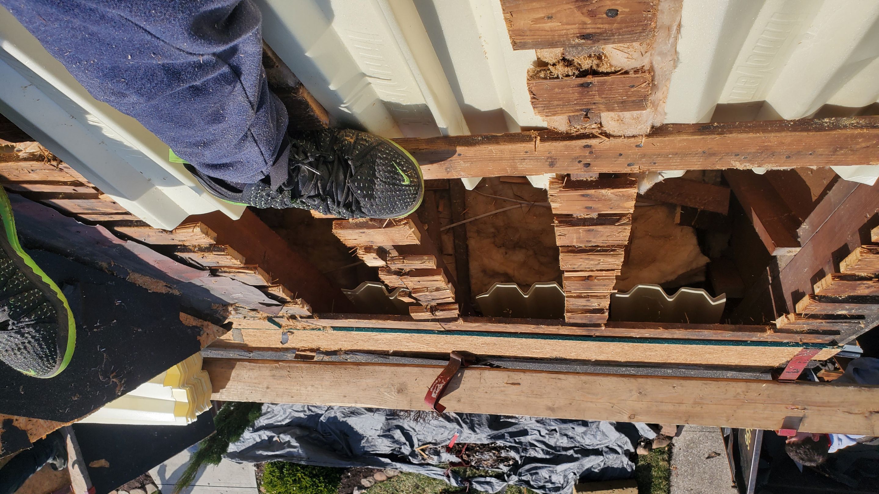 Residential Roofing Installation using Owens Corning inFlow Vent by Absolute Roofing and Construction